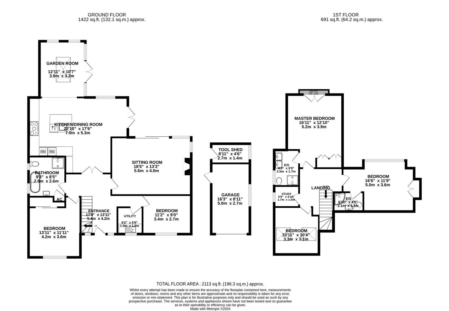 15 Oaks Drive, St. Leonards, Ringwood floorplan