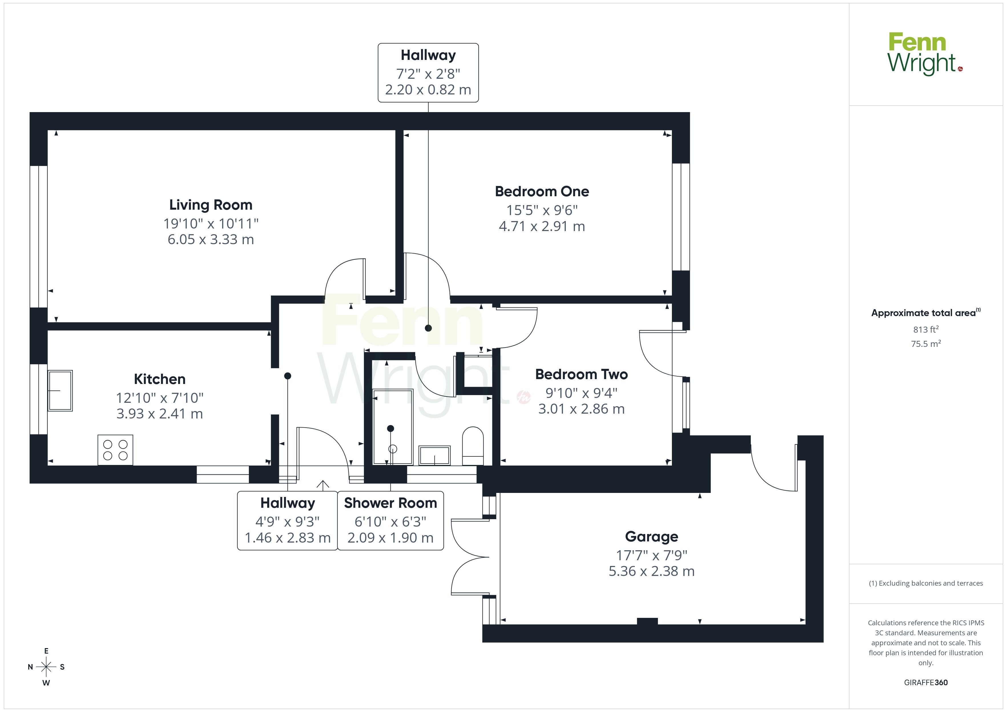 29, Partridge Close, Harwich floorplan