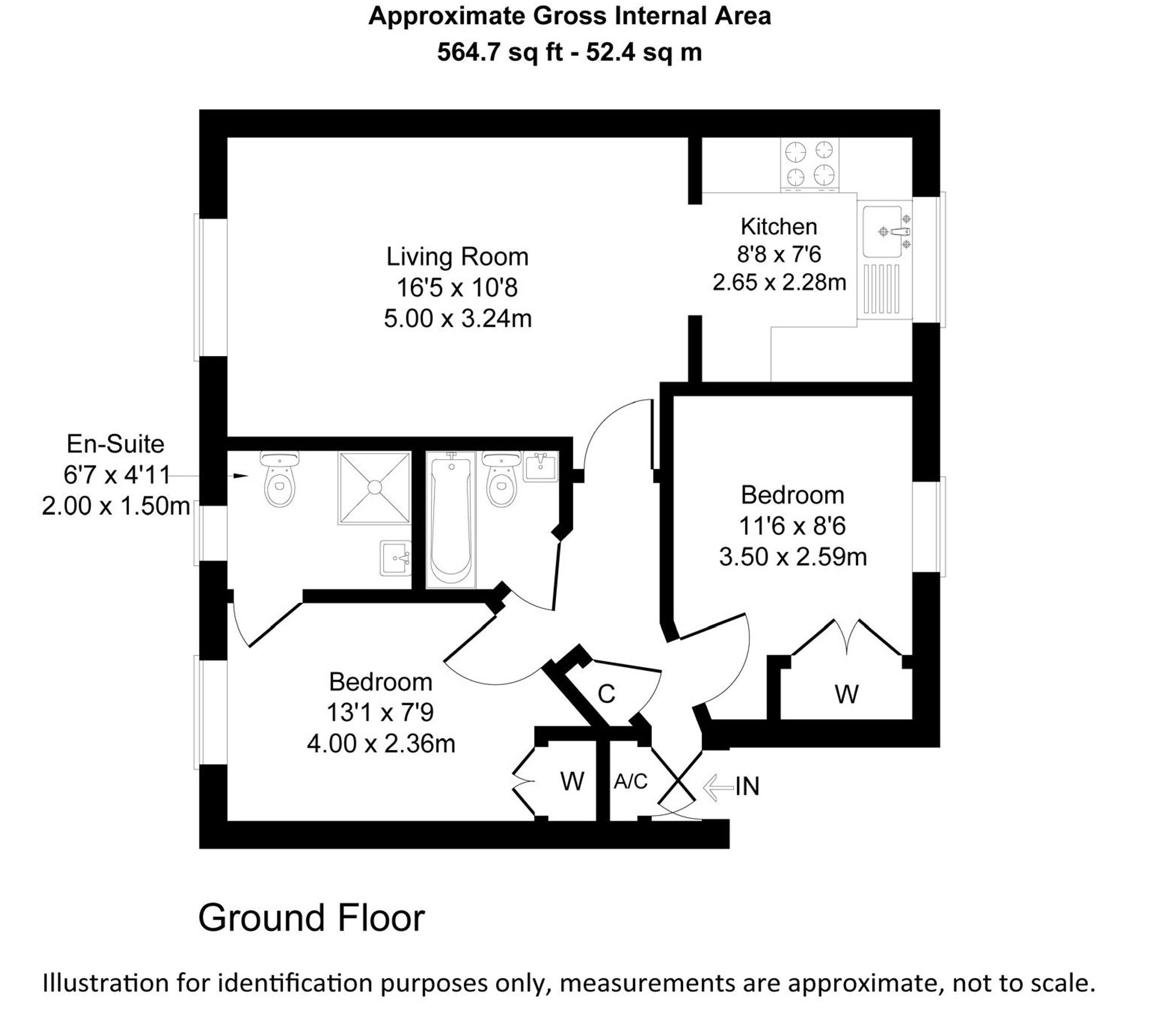 78 Crestwood View, Eastleigh floorplan