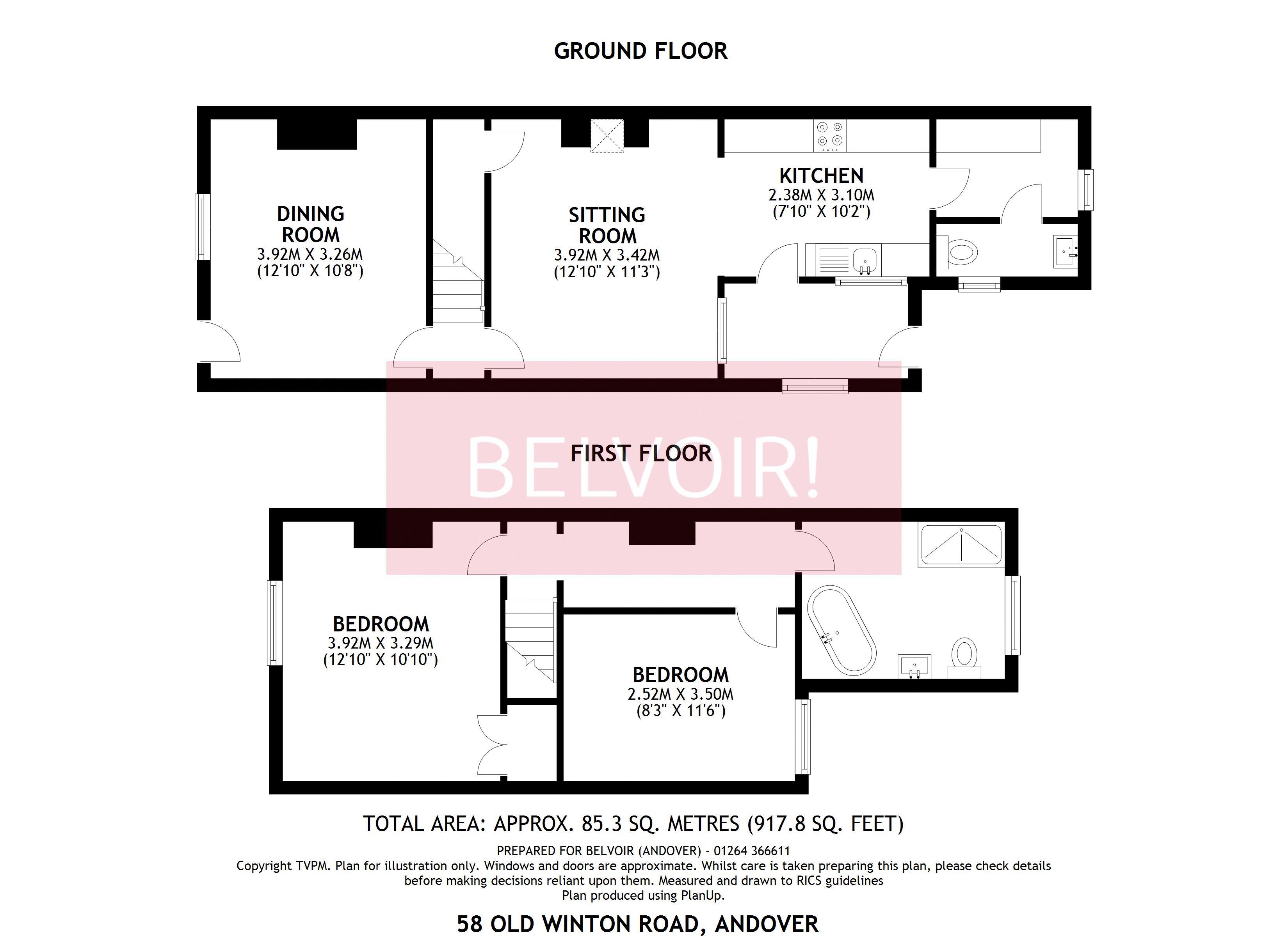 Free property report 58, Old Winton Road, Andover, SP10 2DB Chimnie