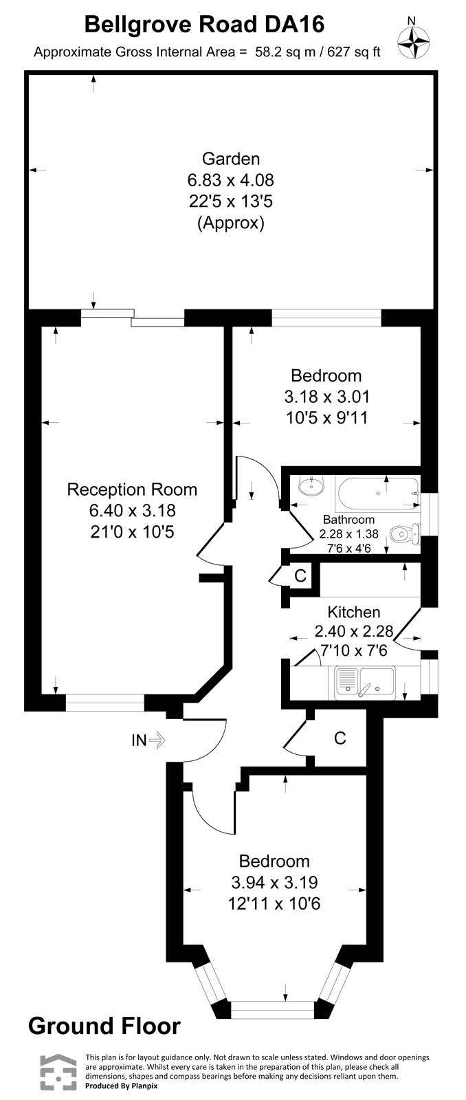 154, Bellegrove Road, Kent floorplan