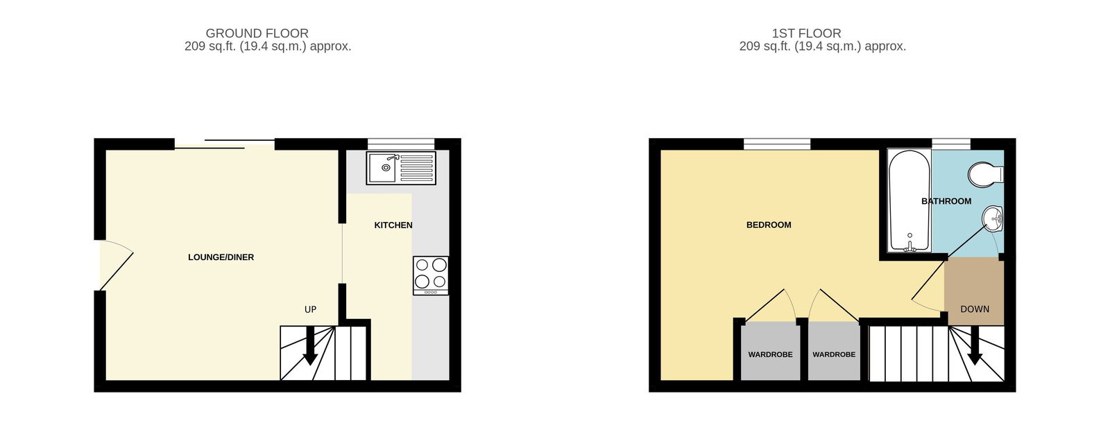 14, Viking Way, Ledbury floorplan
