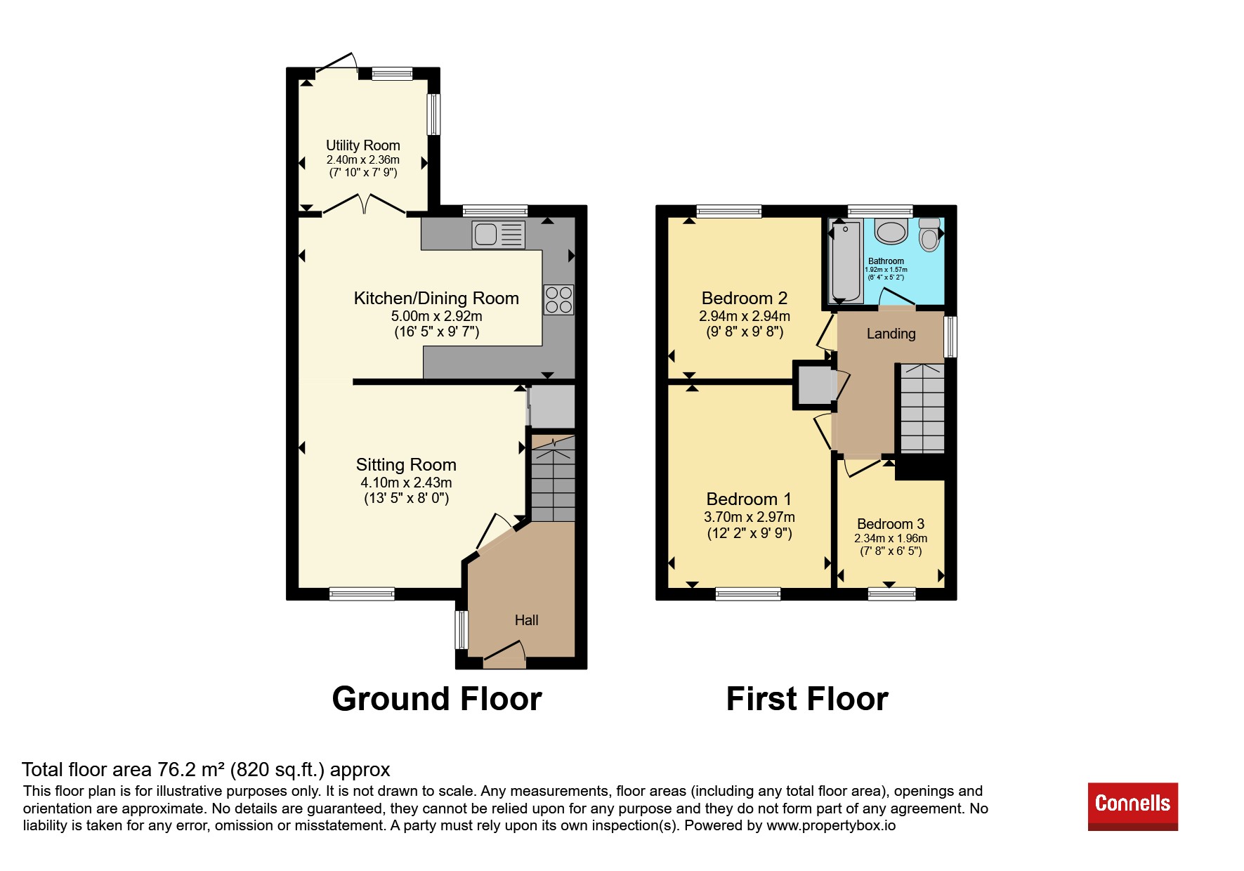 10, Bates Avenue, Kettering floorplan