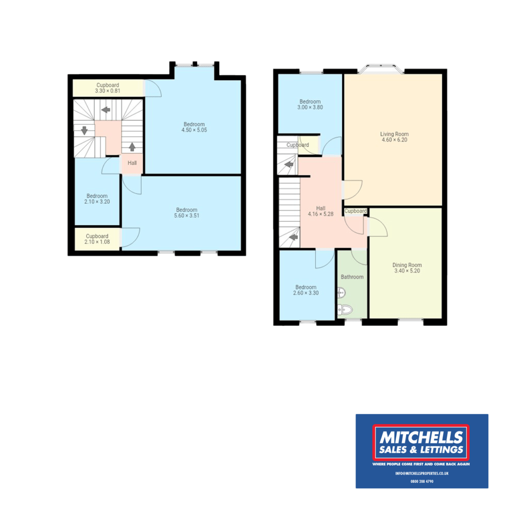 40B, Cathkinview Road, Glasgow floorplan