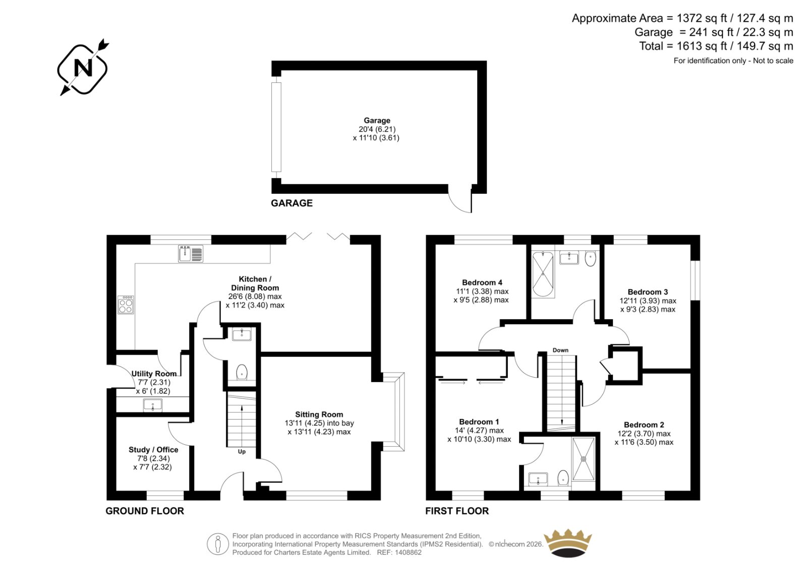 35, Pembers Farm Avenue, Eastleigh floorplan