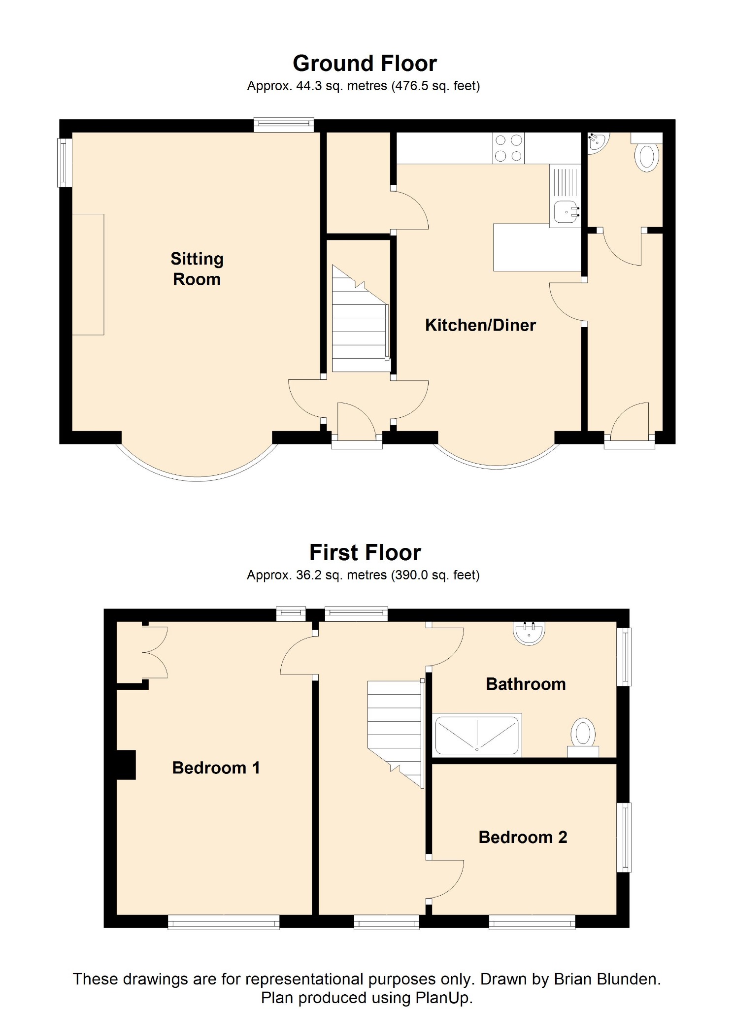 2 Bedrooms Detached house for sale in Morth Gardens, Horsham RH12