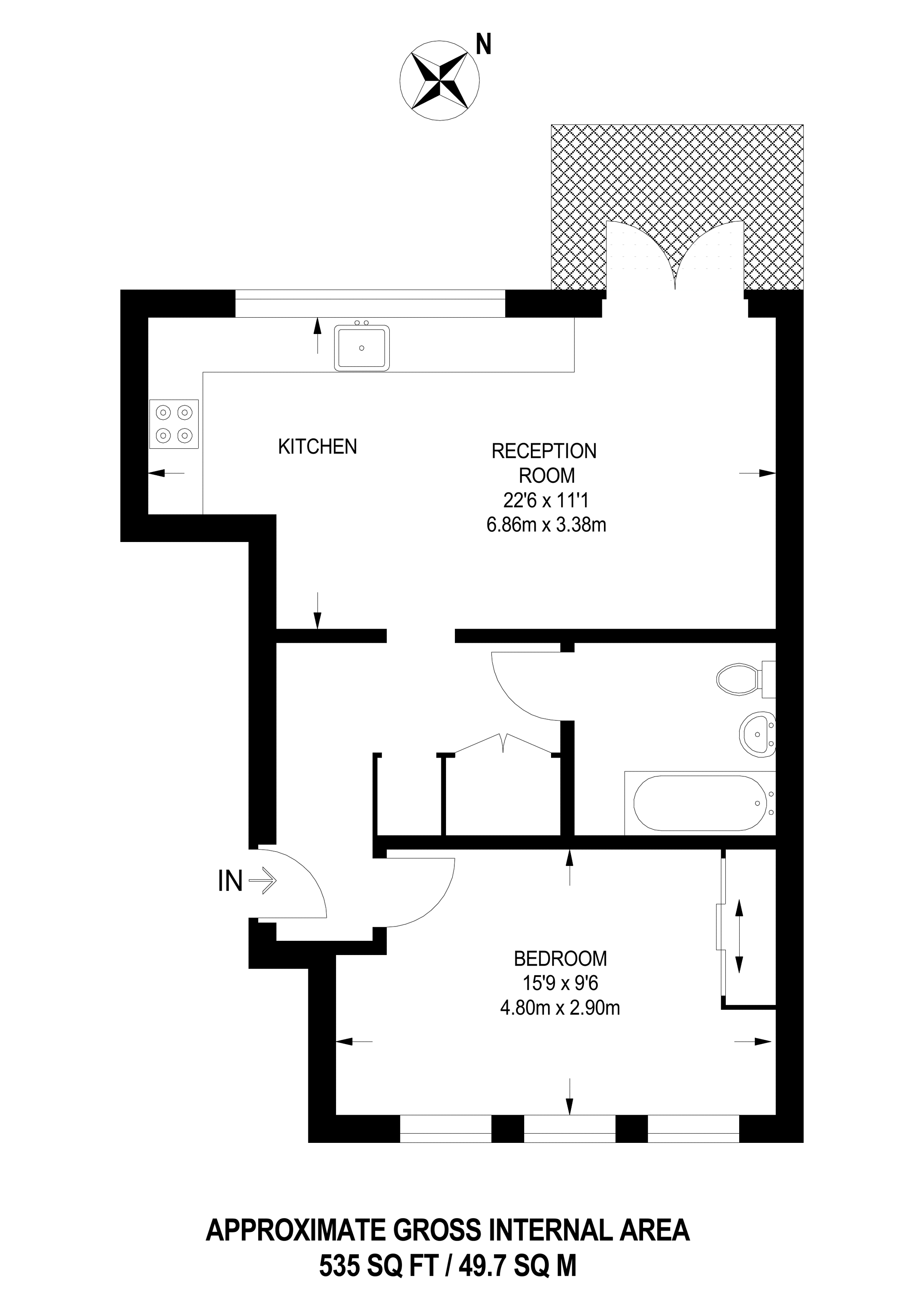 1 Bedrooms Flat for sale in Claret Court, Croydon CR0