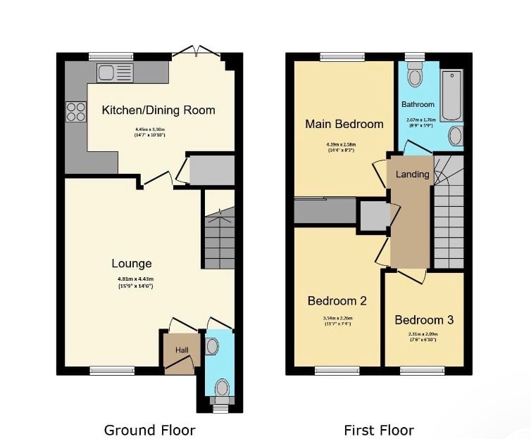 5 Long Barrow Mews, Navenby, LINCOLN floorplan