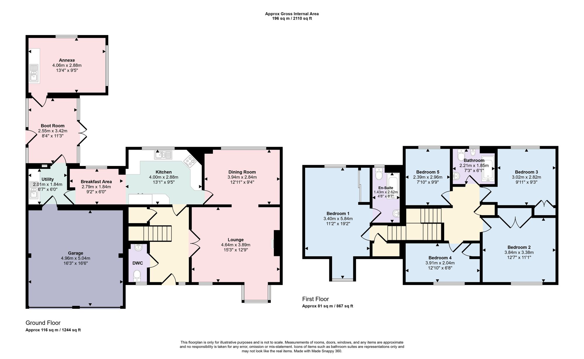 9, Siskin Close, Bishops Waltham, SO32 floorplan