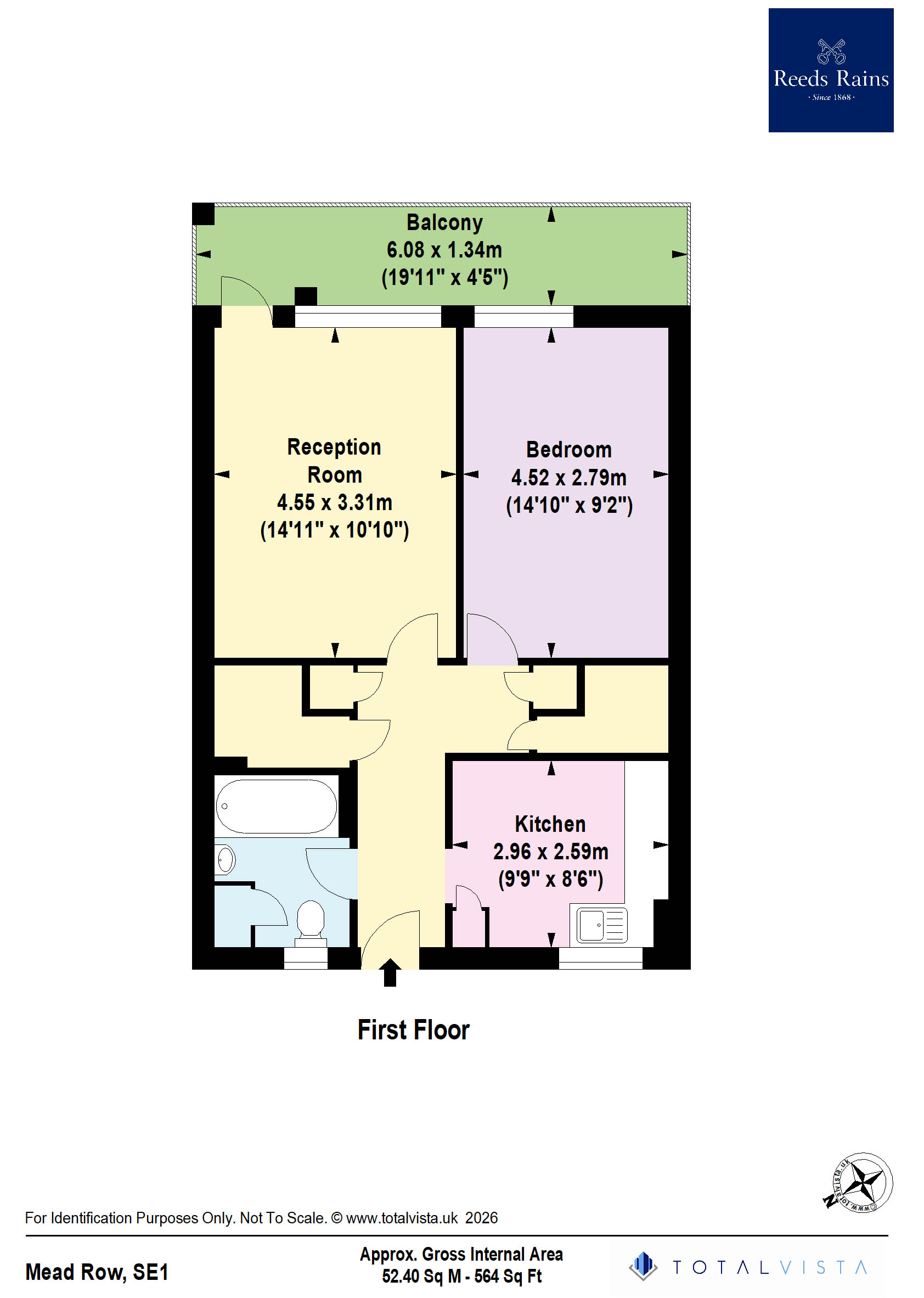 31, Mead Row, London floorplan