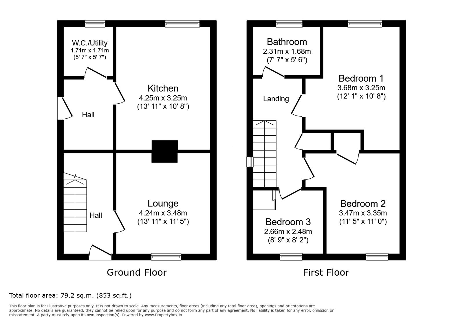 17, Depedale Avenue, Derby floorplan