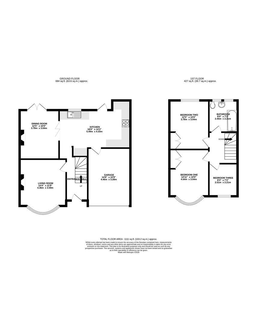 39, Sheridan Avenue, Reading floorplan