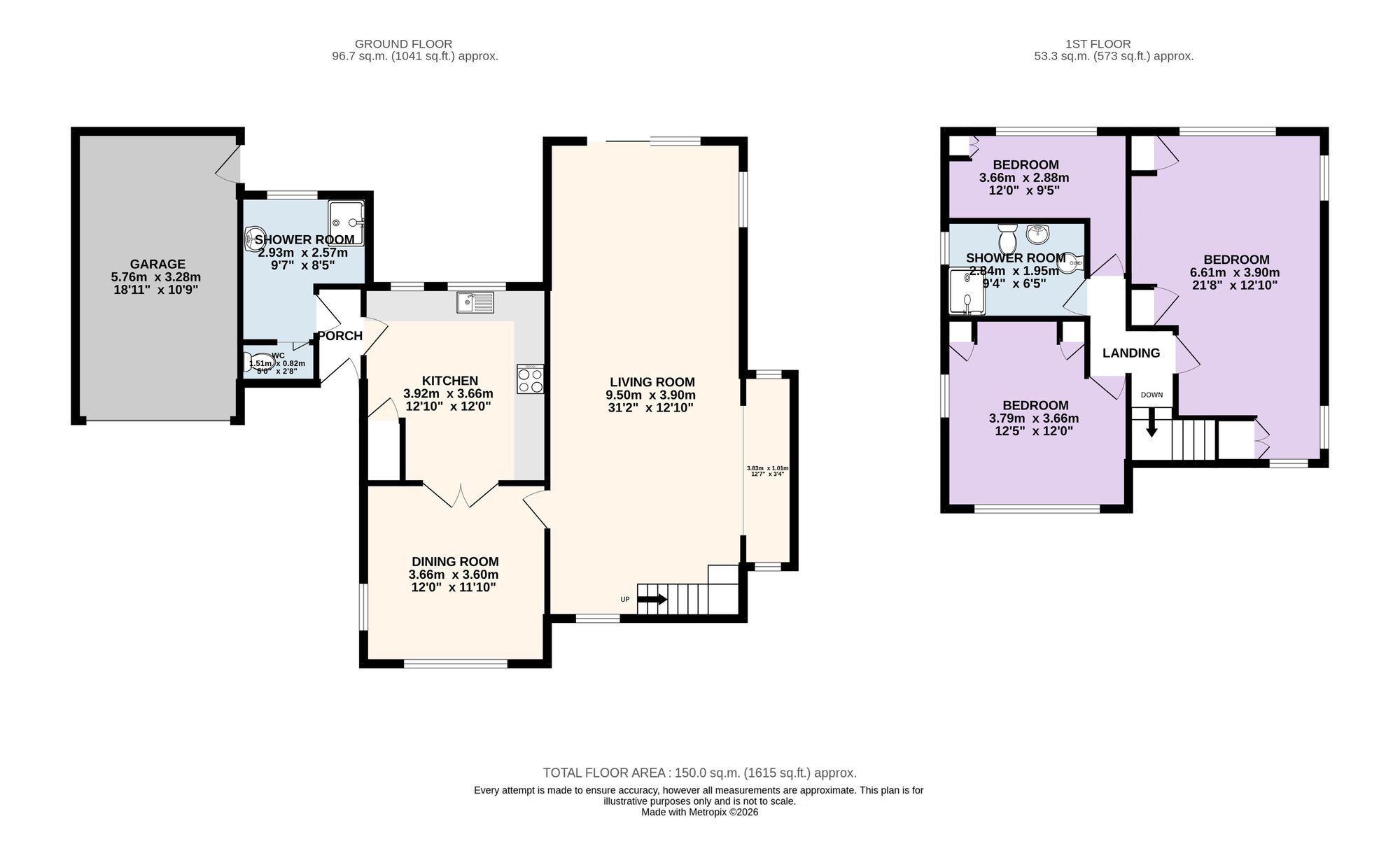 North Nook, Preston floorplan