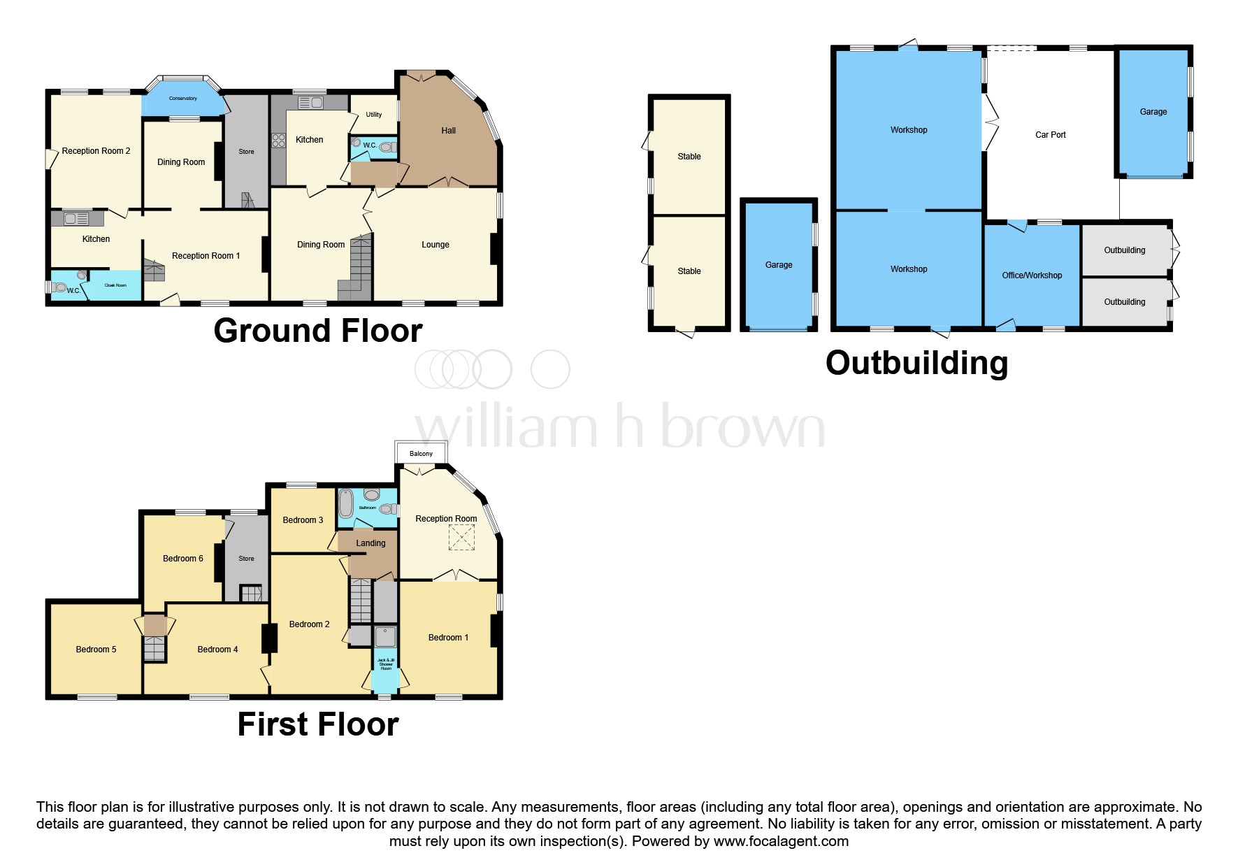 The Stables Antiques Shop, High Street, Doncaster floorplan