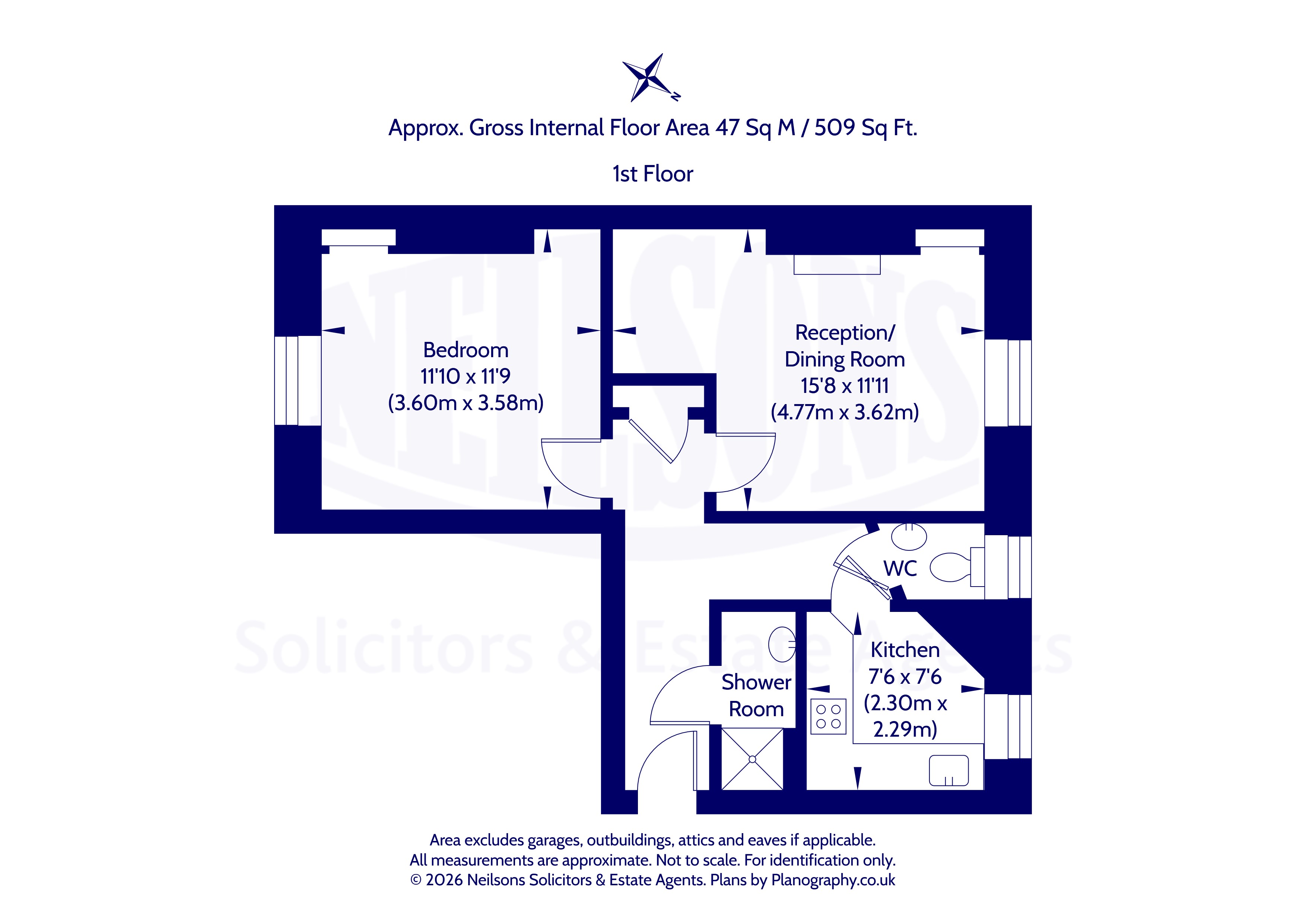 8/7, Horne Terrace, Edinburgh floorplan