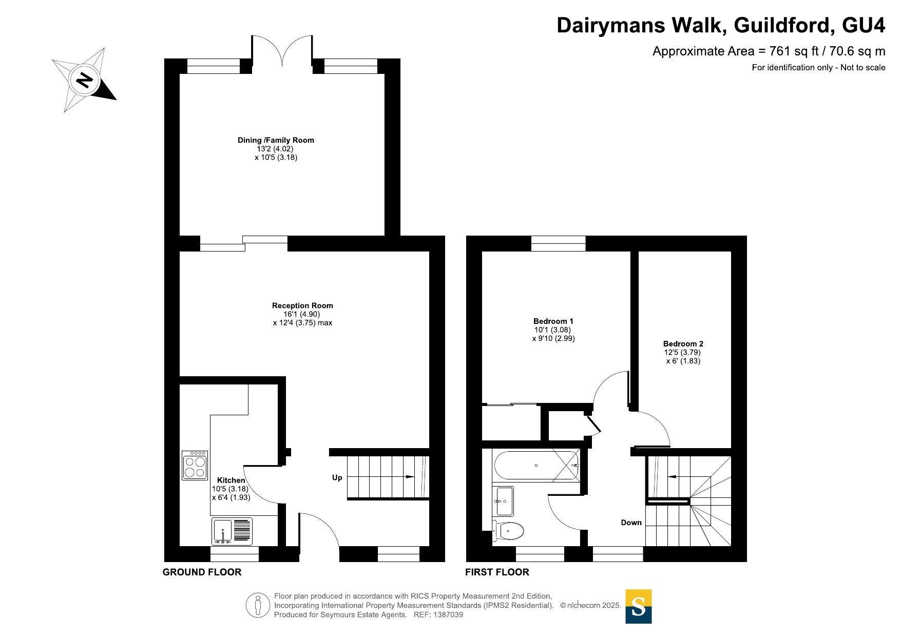 92, Dairymans Walk, Surrey floorplan