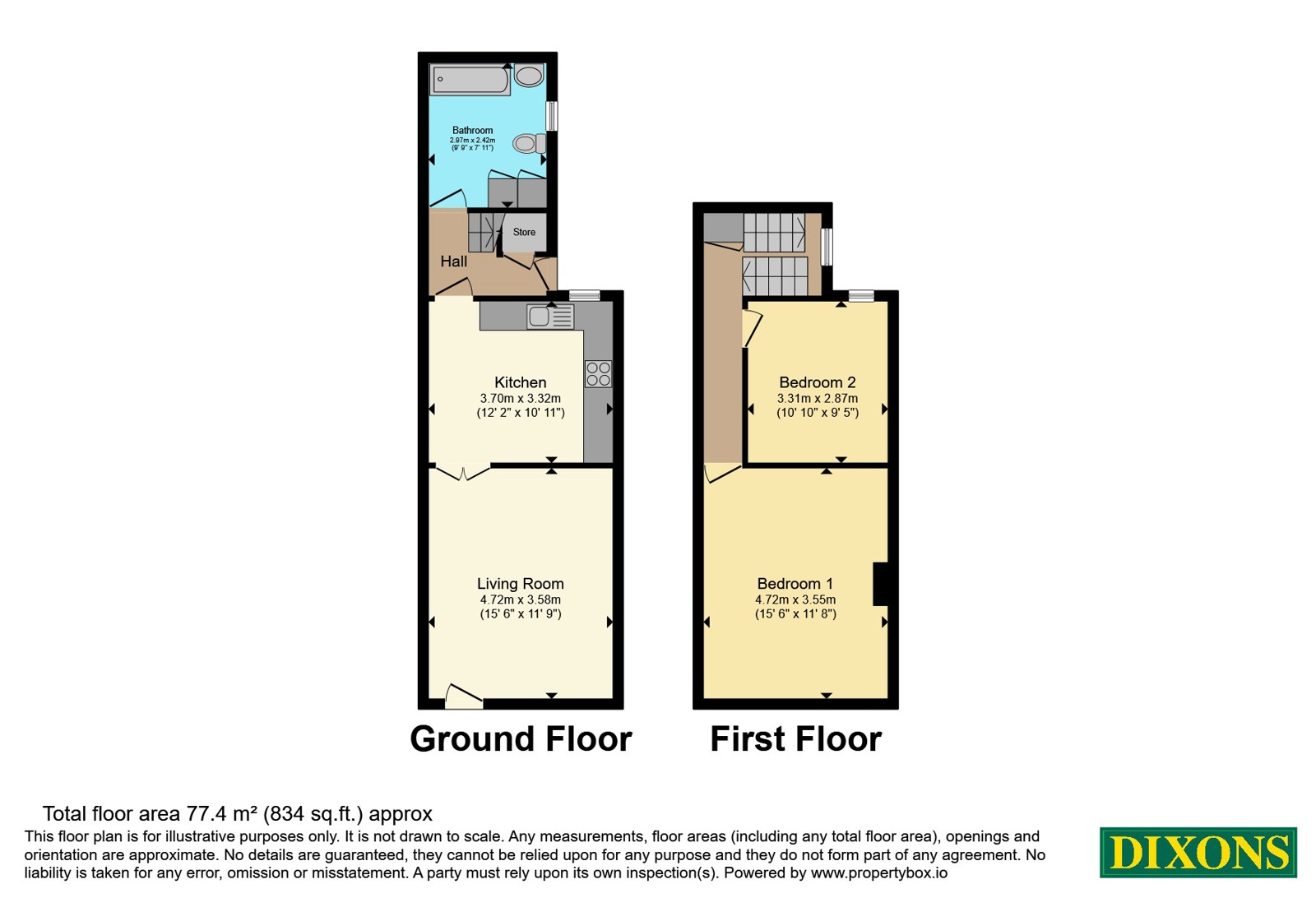 73, The Green, West Midlands floorplan