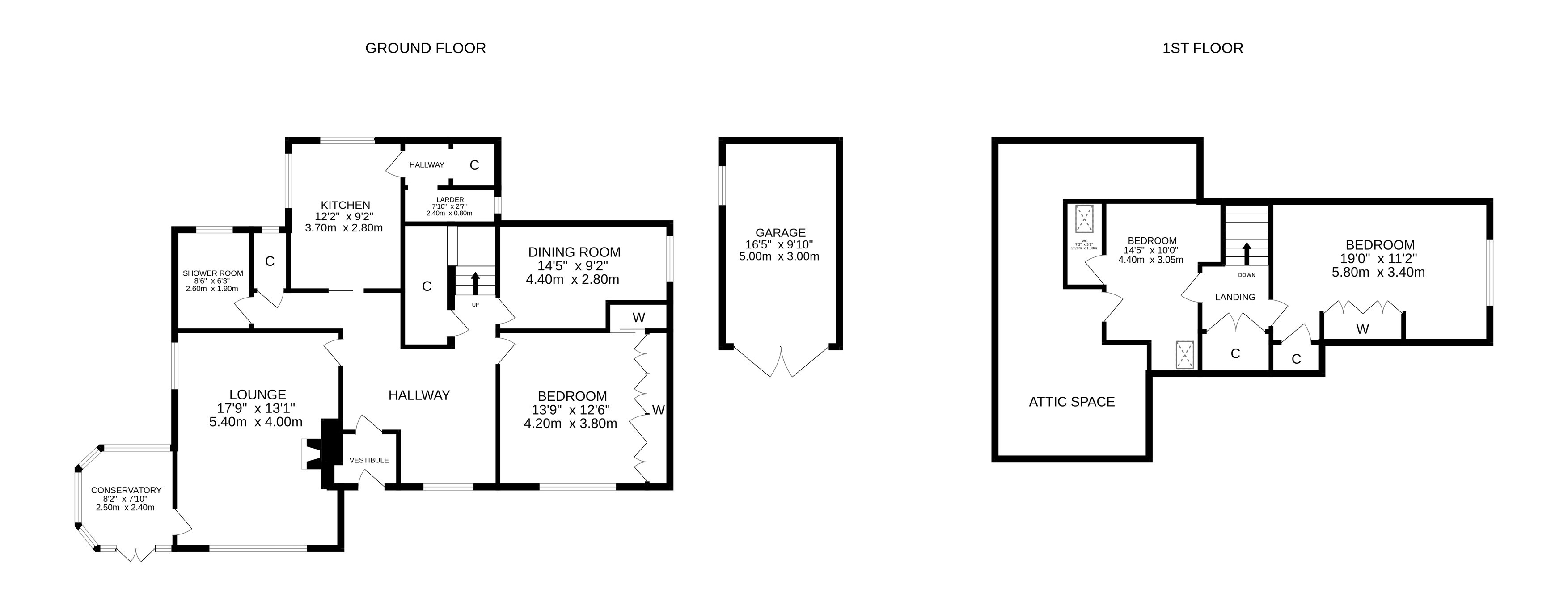 Stornvay, Hope Place, Crieff floorplan