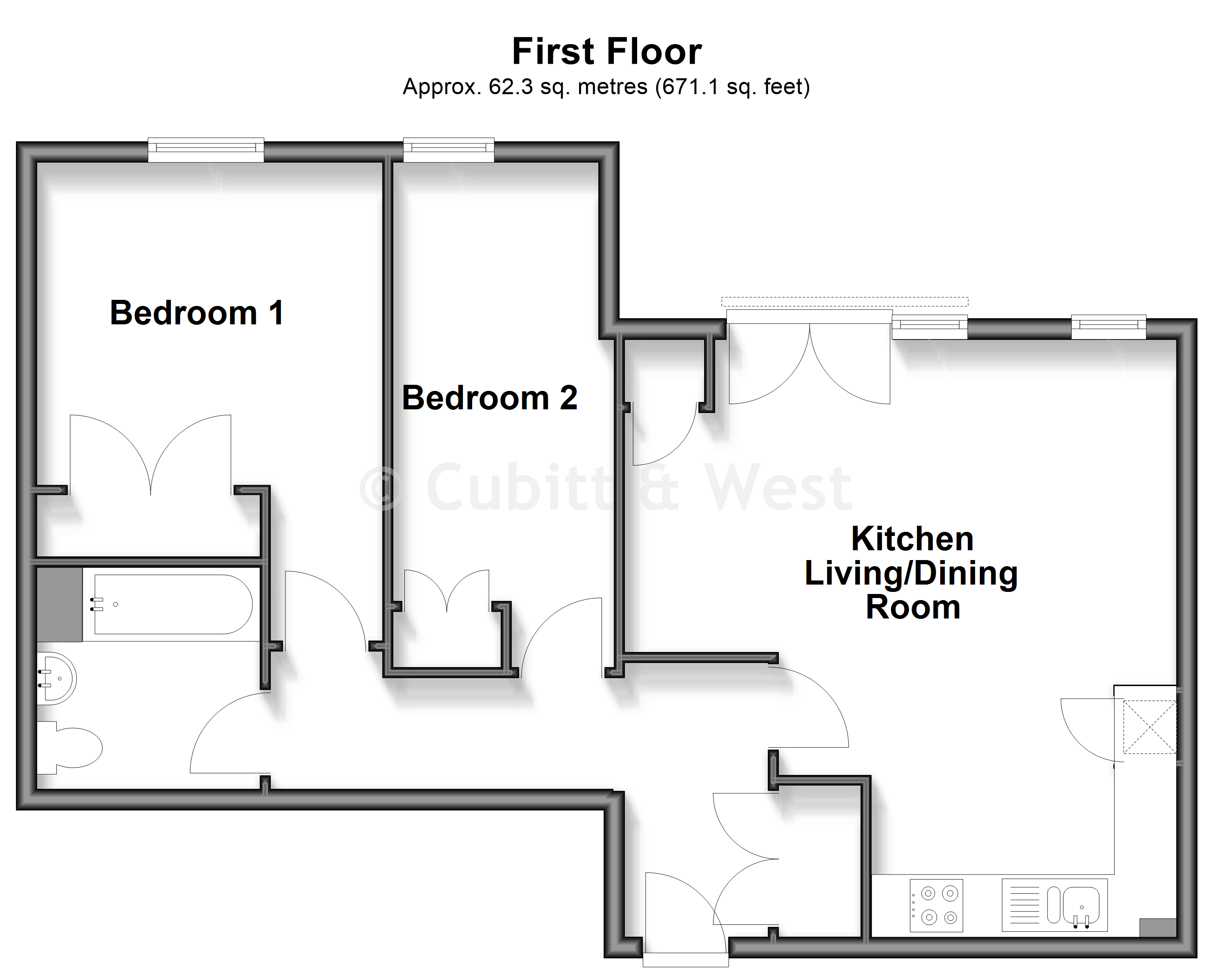 Thanet Court, Nailsworth Crescent, Merstham floorplan