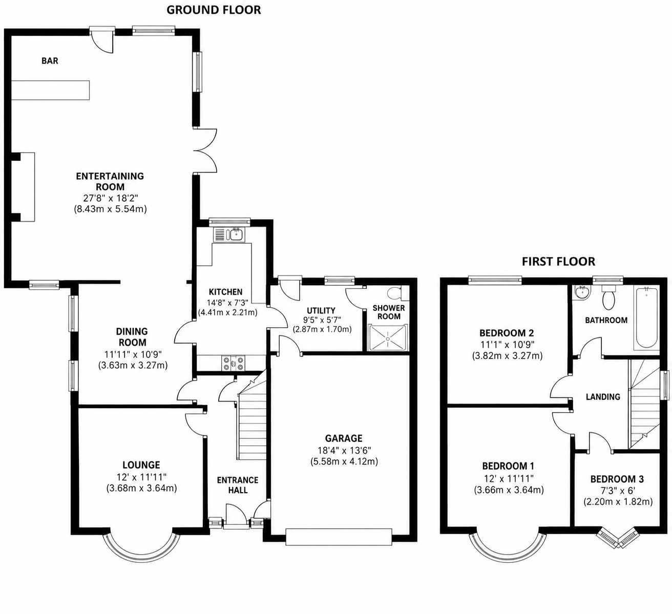 250, Pontefract Road, Barnsley floorplan