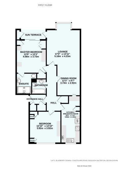 Coastguard Road, Devon floorplan