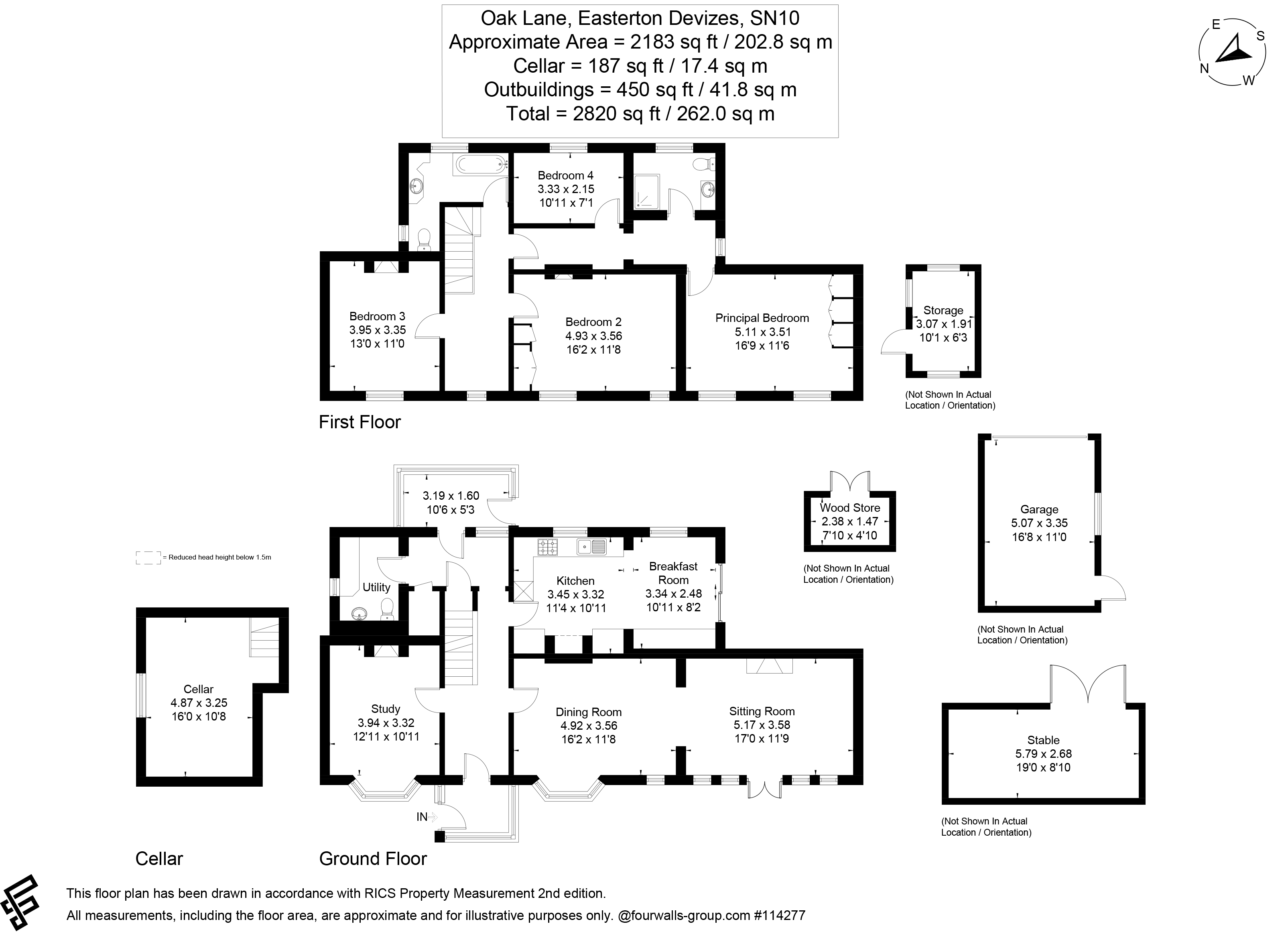 10, Oak Lane, Devizes floorplan