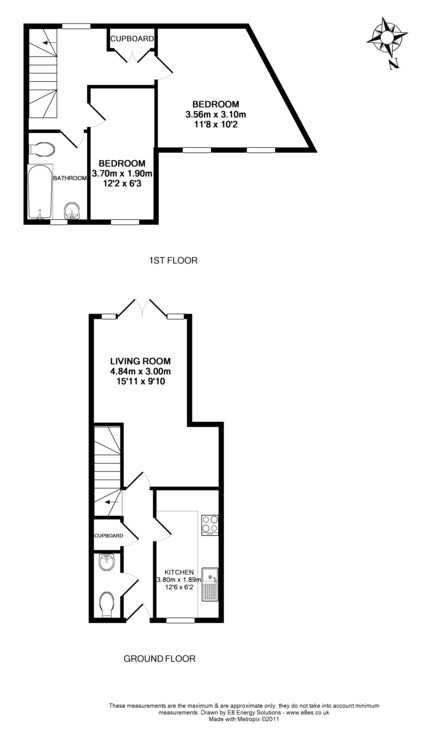 2 Bedrooms Terraced house to rent in Springfield Drive, Abingdon OX14