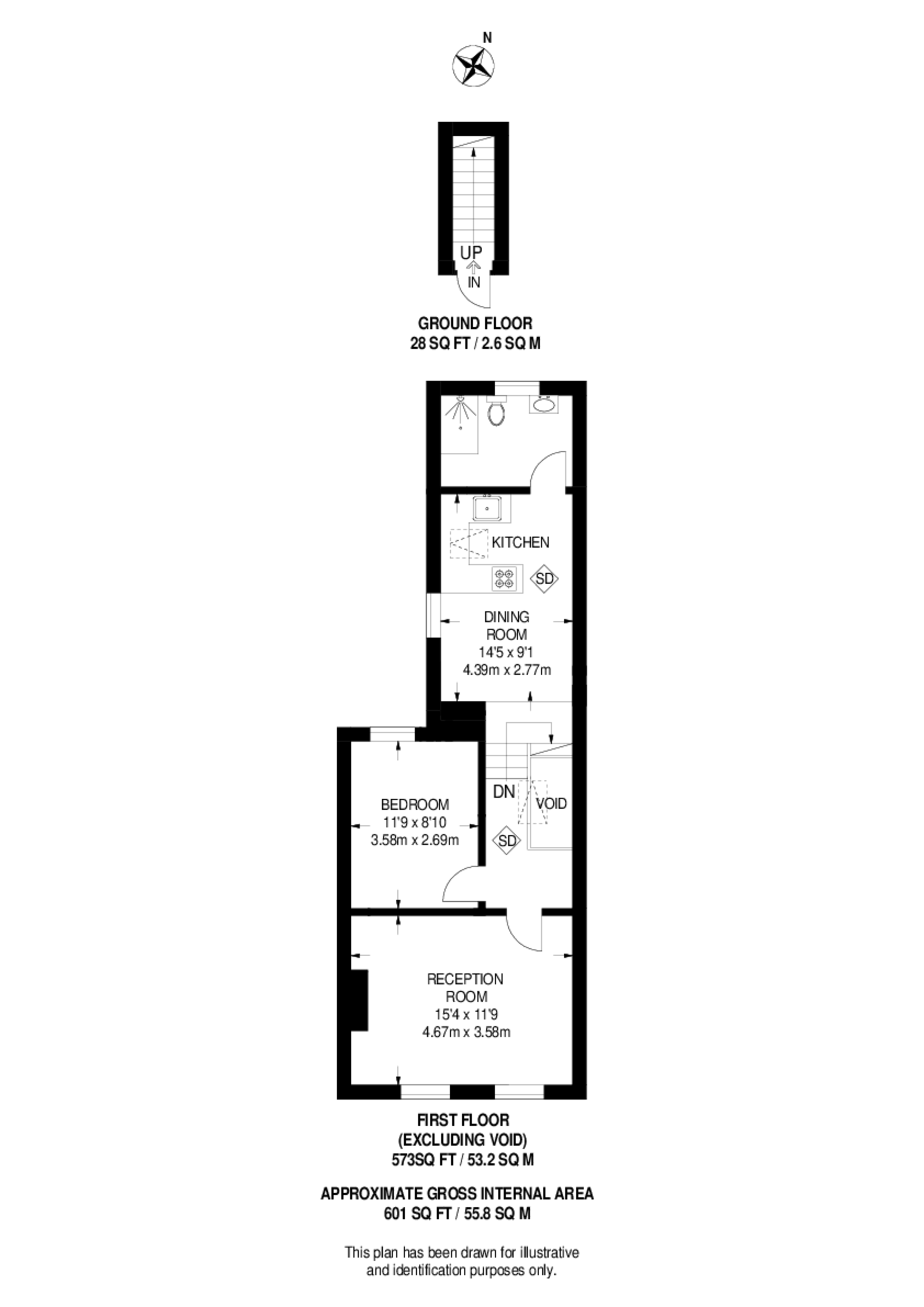 Natal Road, Streatham Common floorplan