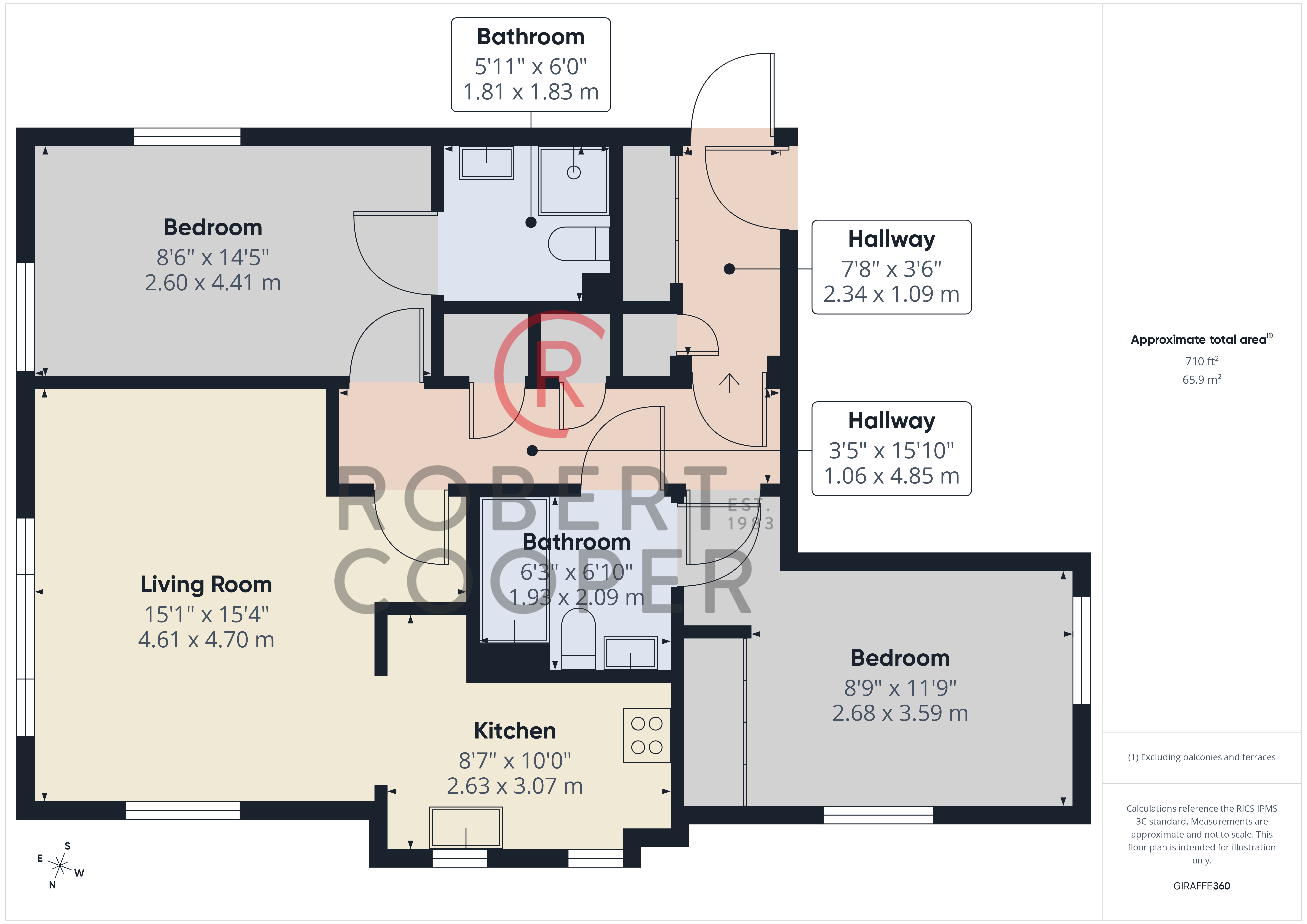 5, Dollis Hill House, 12, Coleridge Drive, Eastcote floorplan