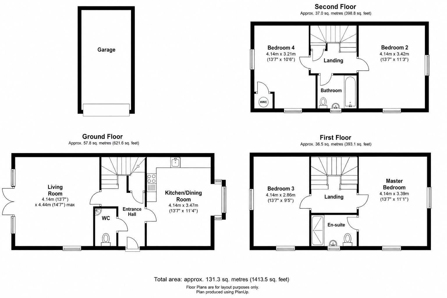 2, Carter Grove, Milton Keynes floorplan