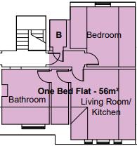 Apartment 4 New Airedale Hotel, Apt 4 197, Holywell Lane, Castleford floorplan