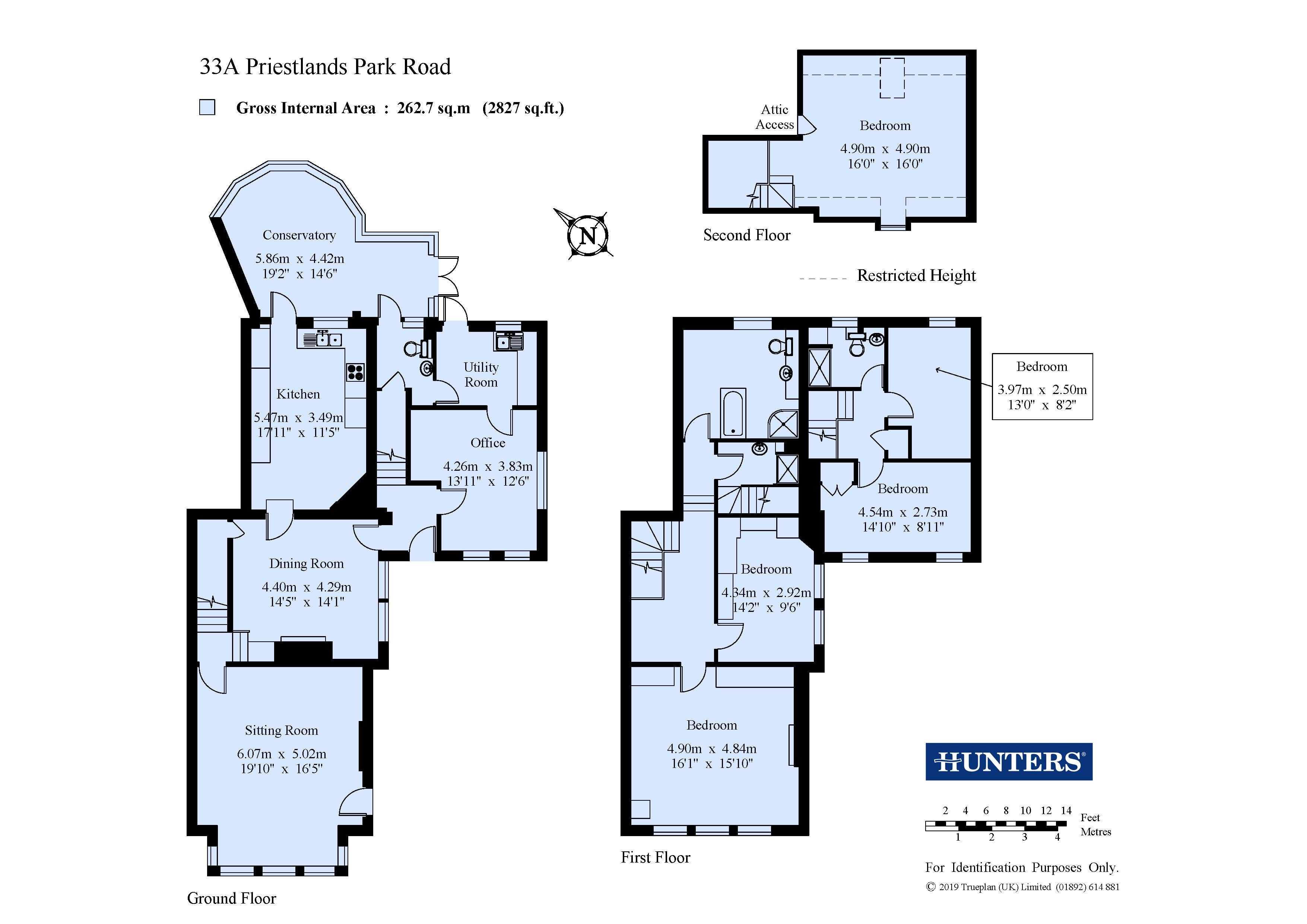 5 Bedrooms  for sale in Priestlands Park Road, Sidcup, Kent DA15