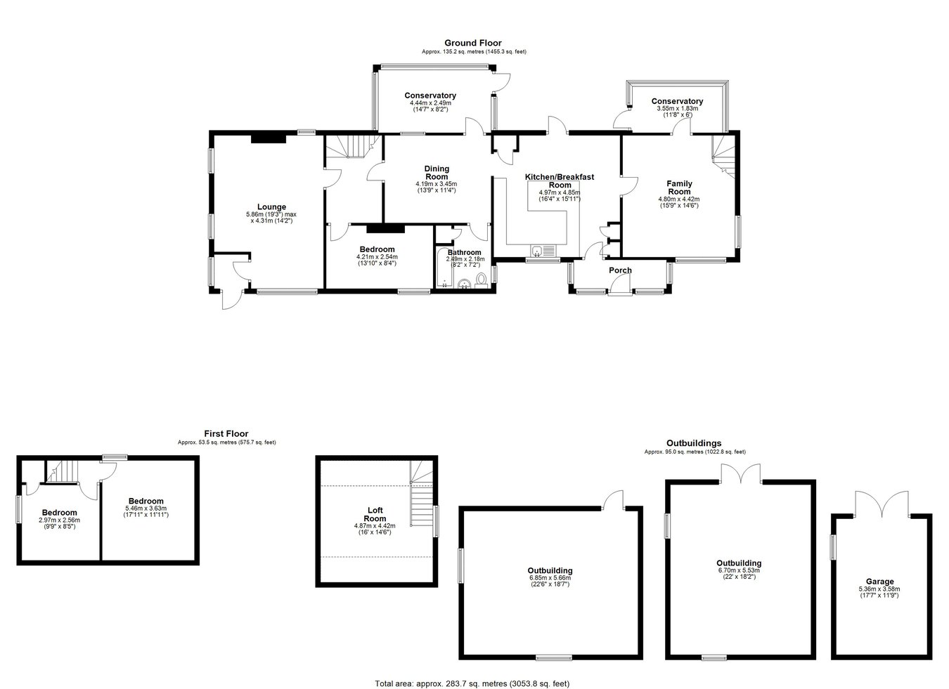 Greenways, Denton Lane, Canterbury floorplan