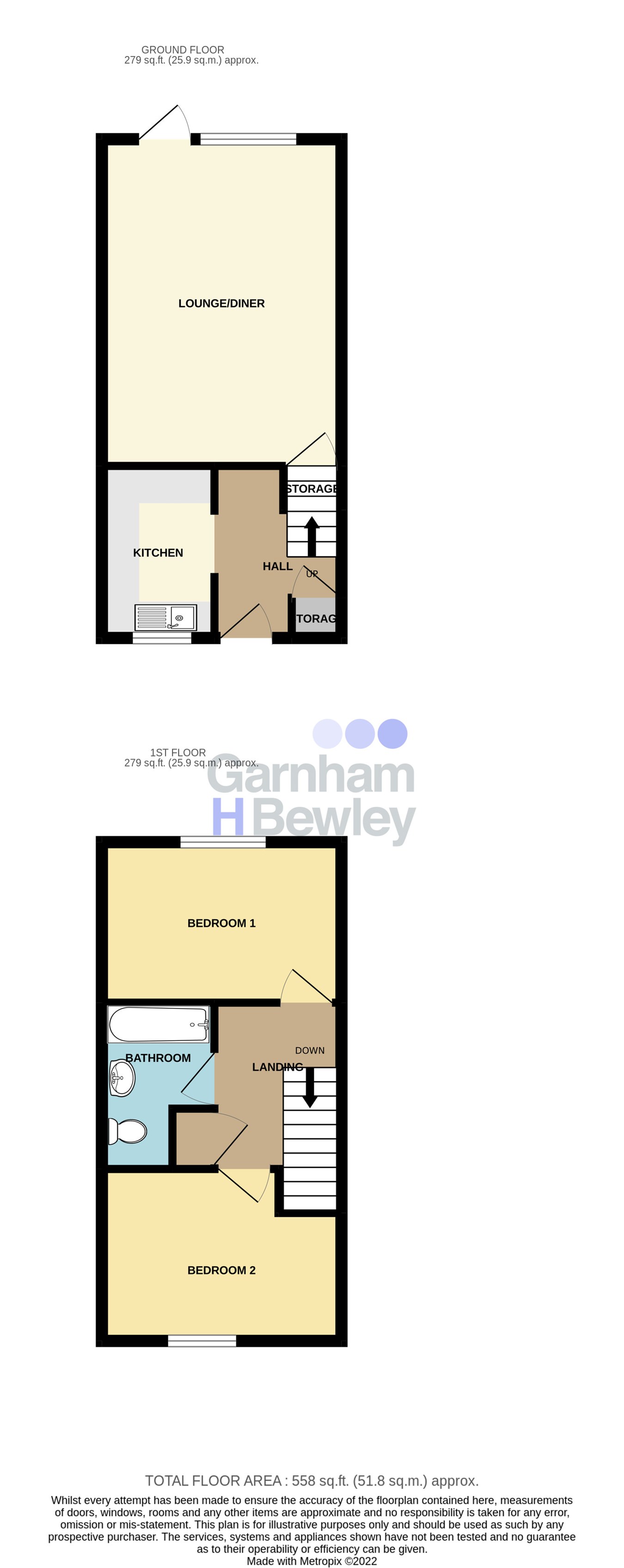 Estcots Drive, East Grinstead RH19, 2 bedroom end terrace house for