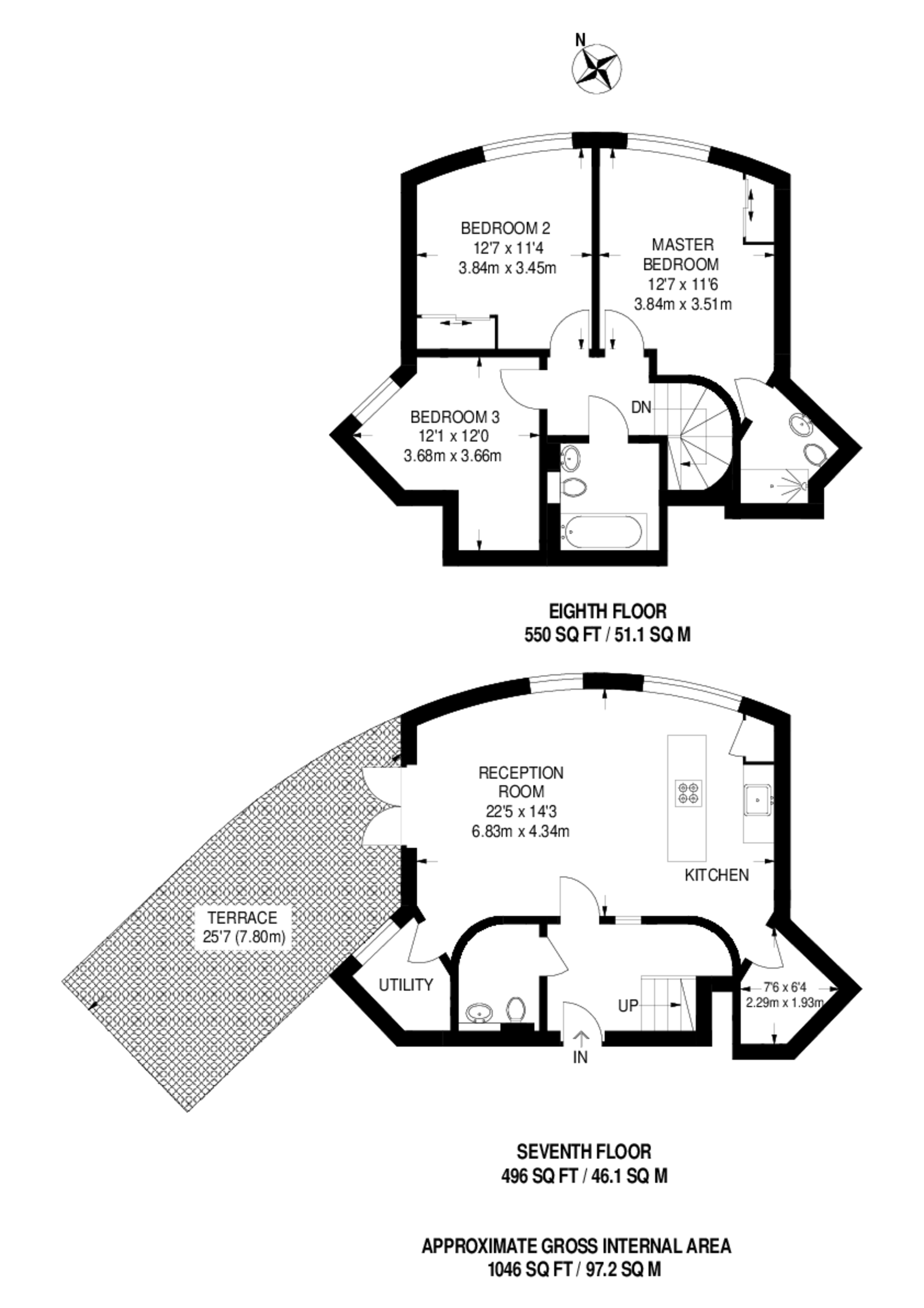 Hilltop Avenue, Harlesden floorplan