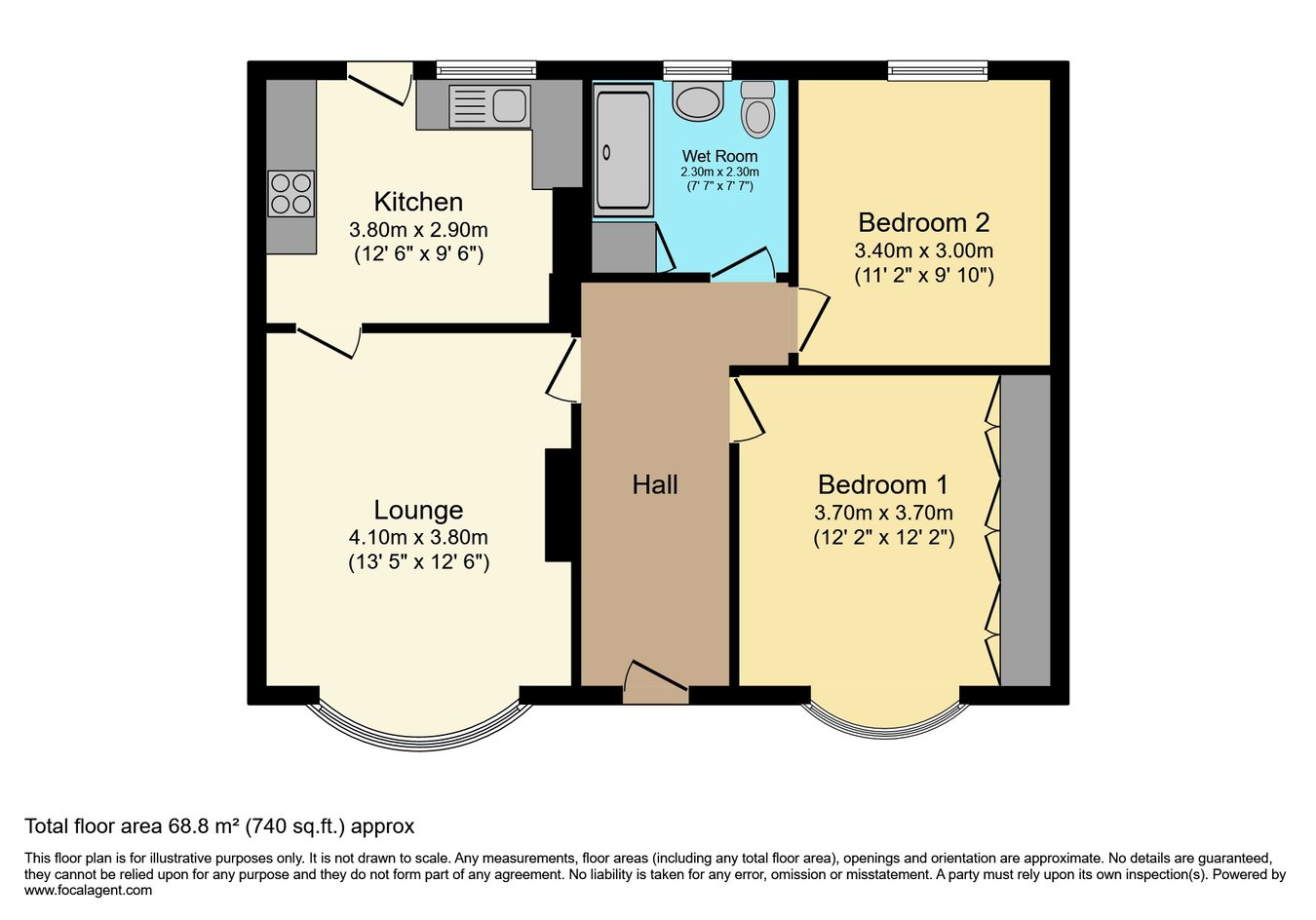 29, Well Bank Road, Washington floorplan