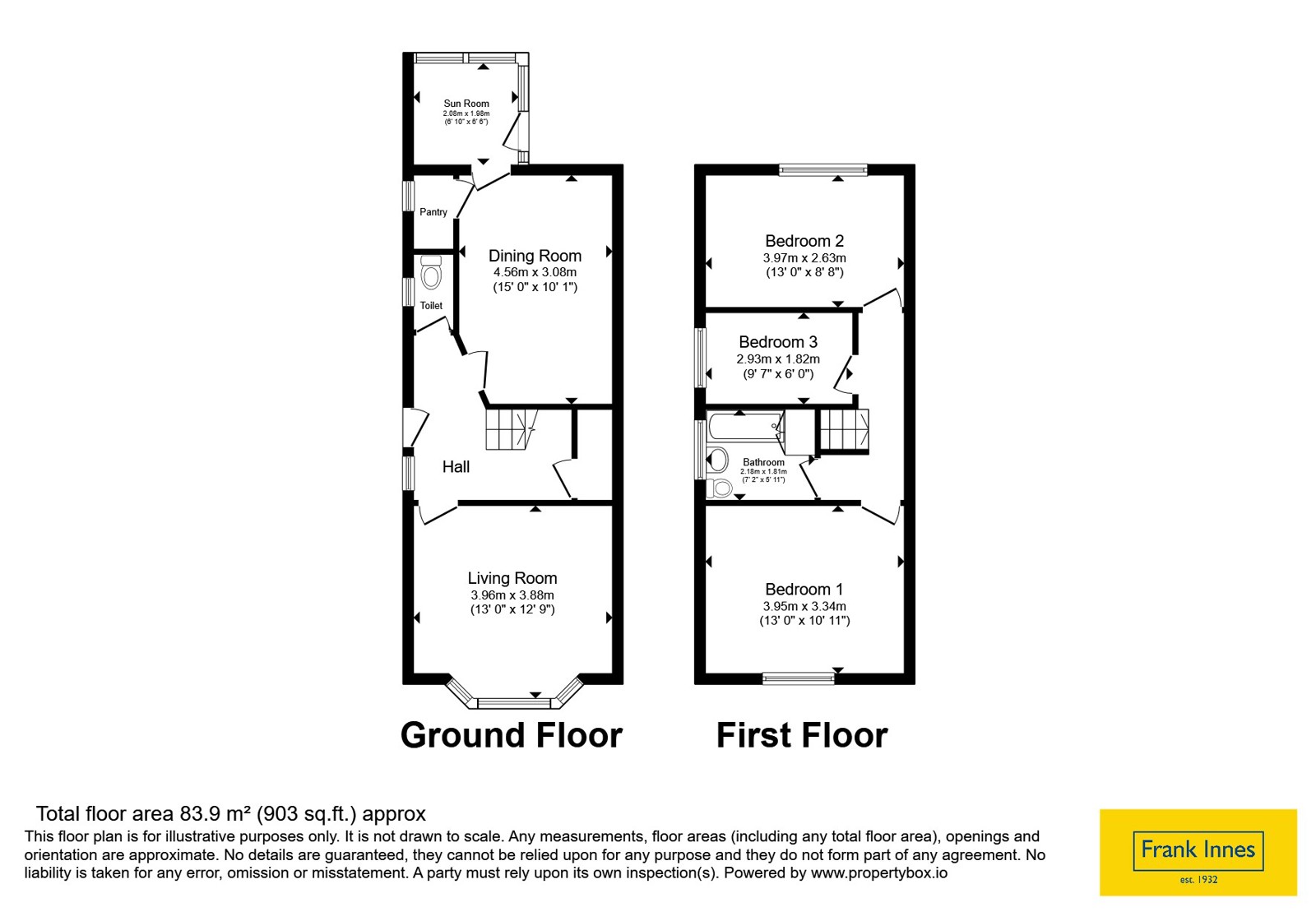 57, Stafford Street, Nottingham floorplan