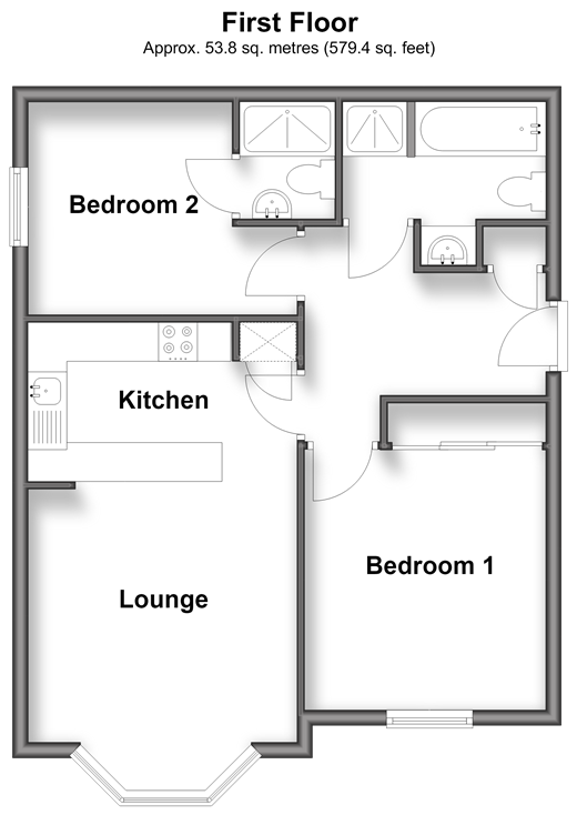 Alpine Road, Ventnor floorplan