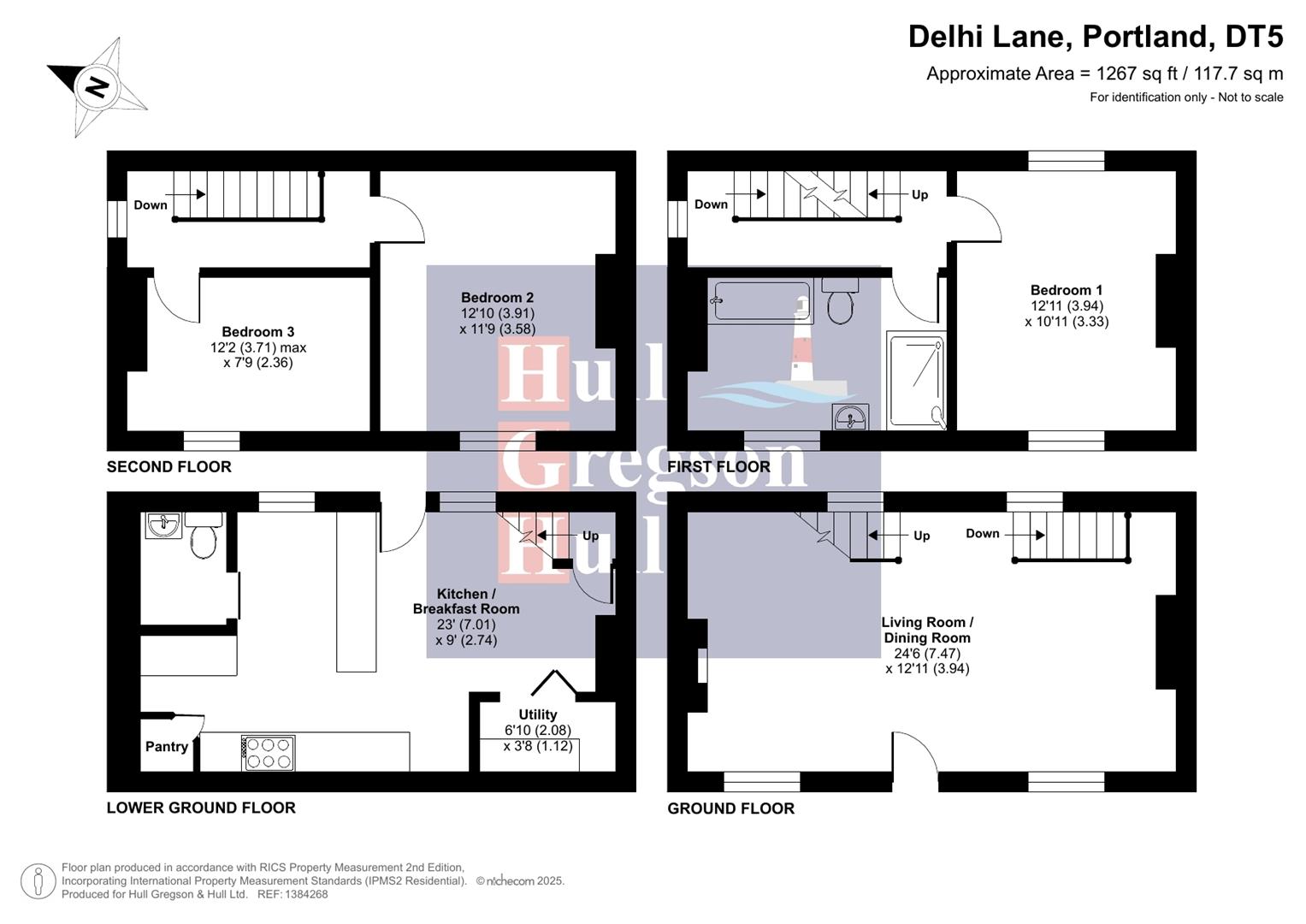 Delhi House,, Delhi Lane, Portland floorplan