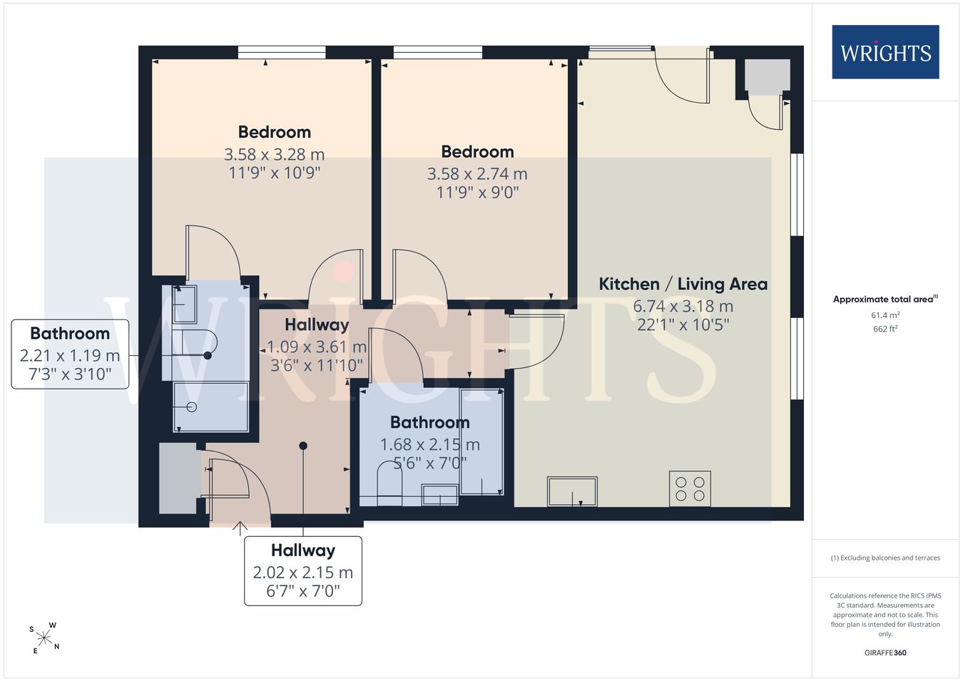Queens Avenue, WELWYN GARDEN CITY floorplan