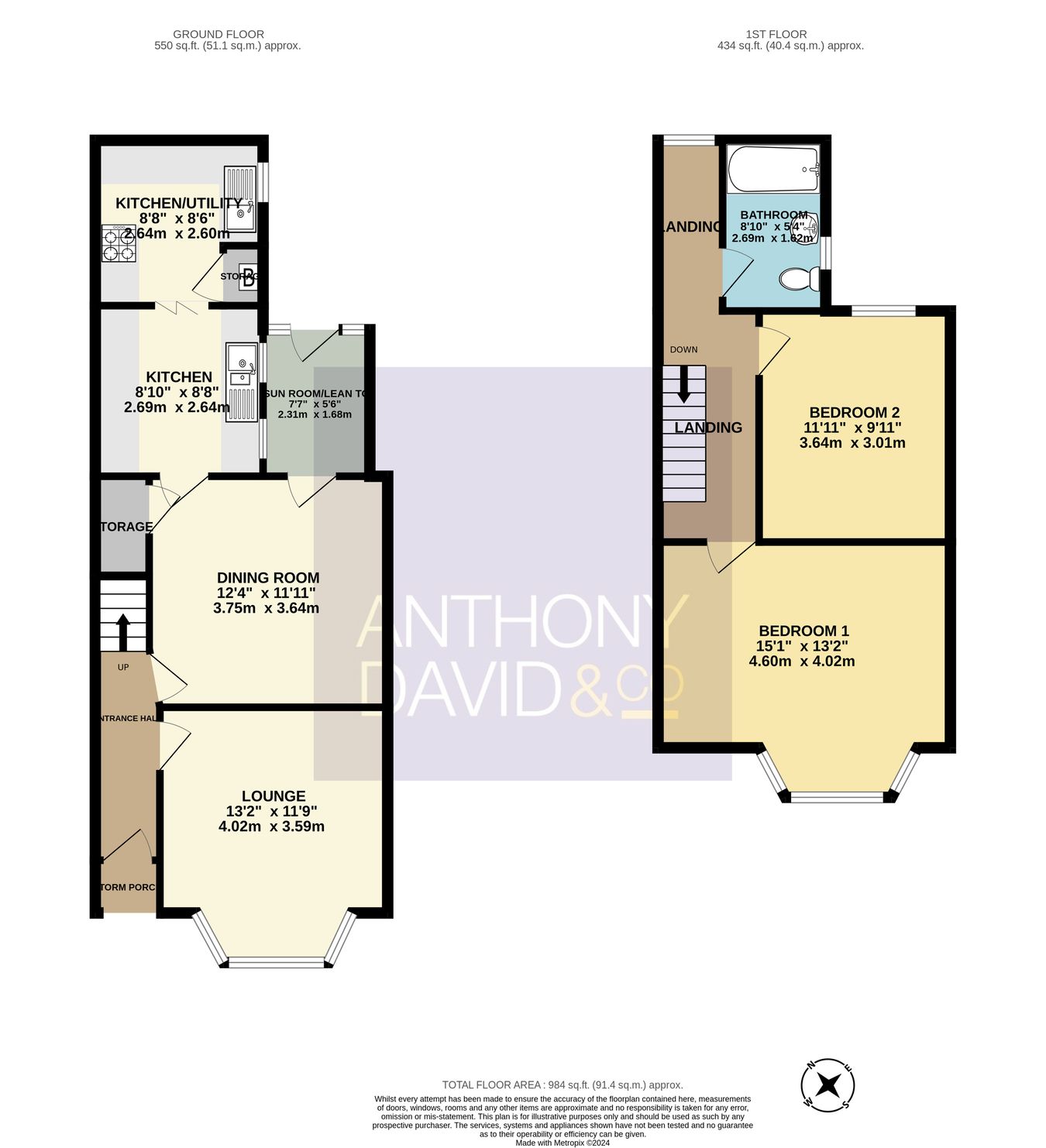 54, Kingston Road, Poole floorplan