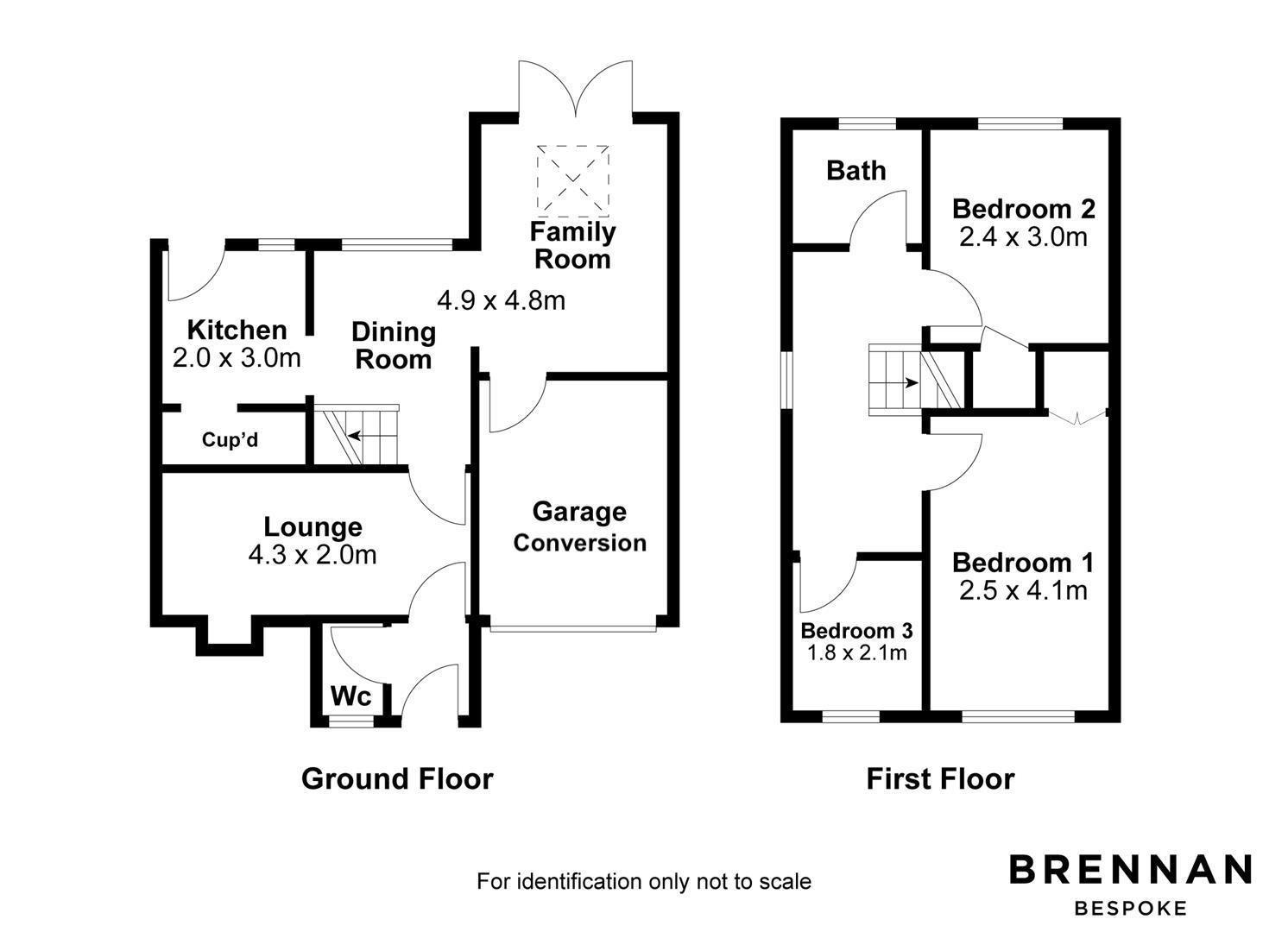 11, Little Meadow, Corby floorplan