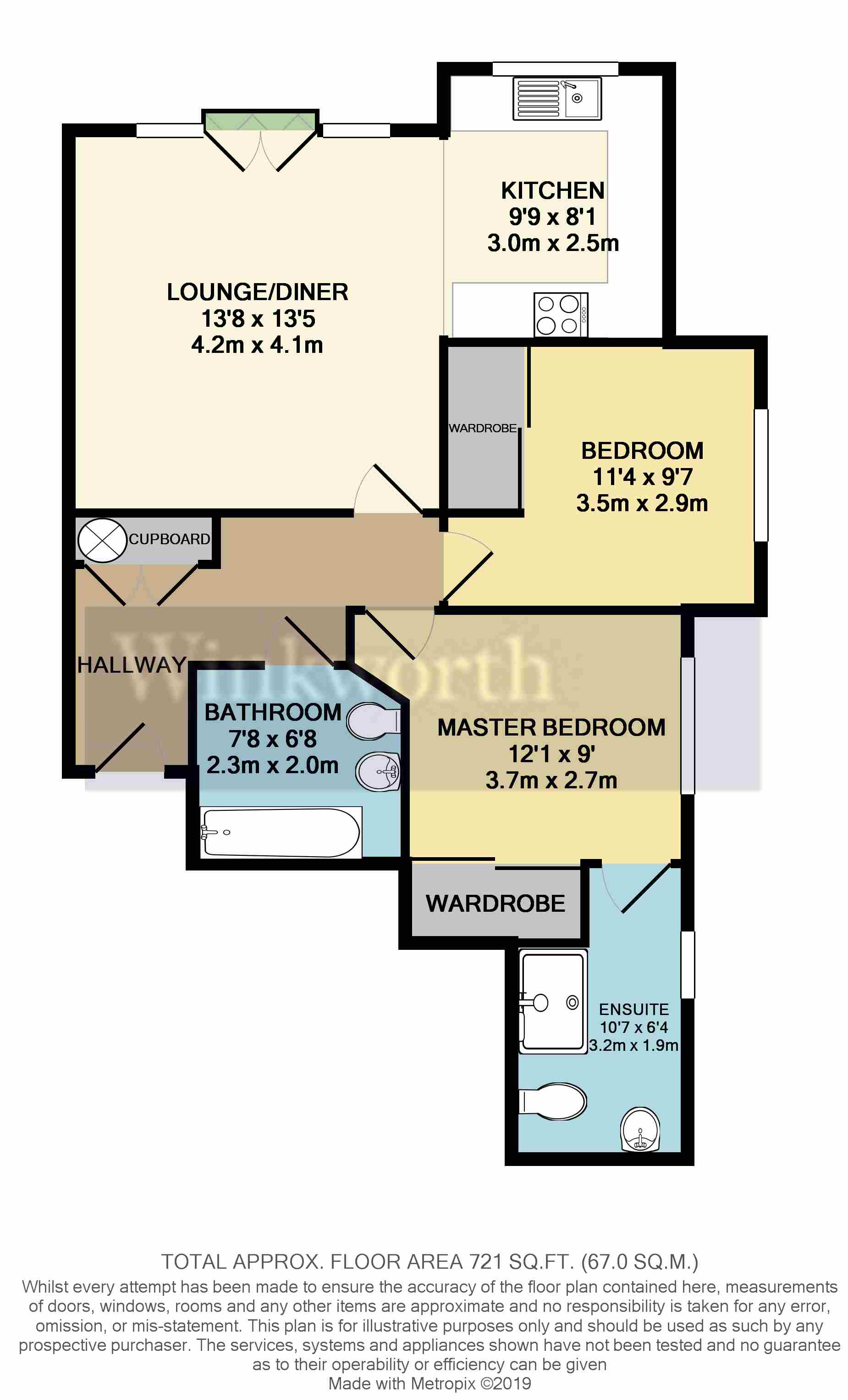 2 Bedrooms Flat for sale in Netherby Gardens, Bracknell, Berkshire RG12