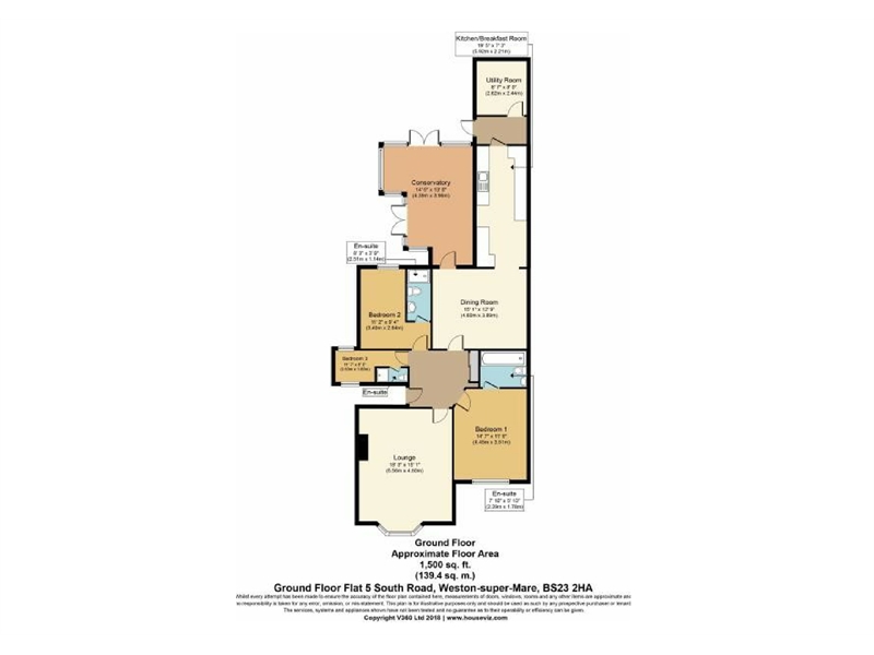 3 Bedrooms Flat for sale in South Road, Weston-Super-Mare, North Somerset. BS23