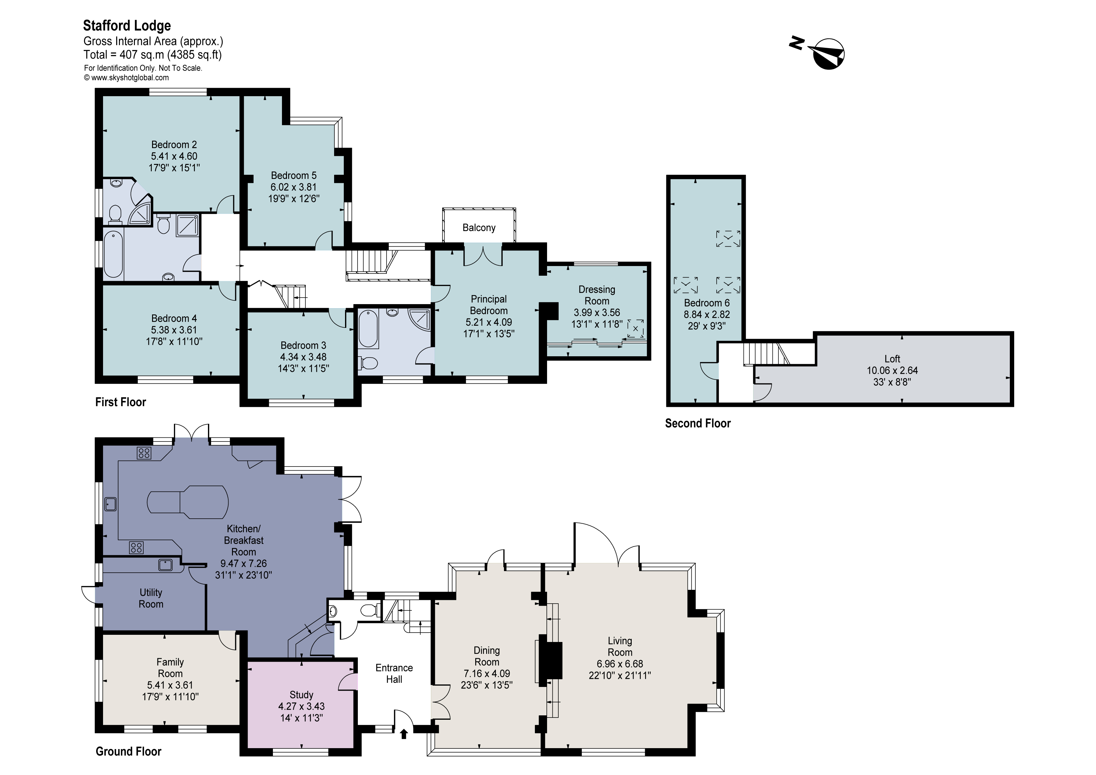 Stafford Lodge,, Beavers Hill, Surrey floorplan
