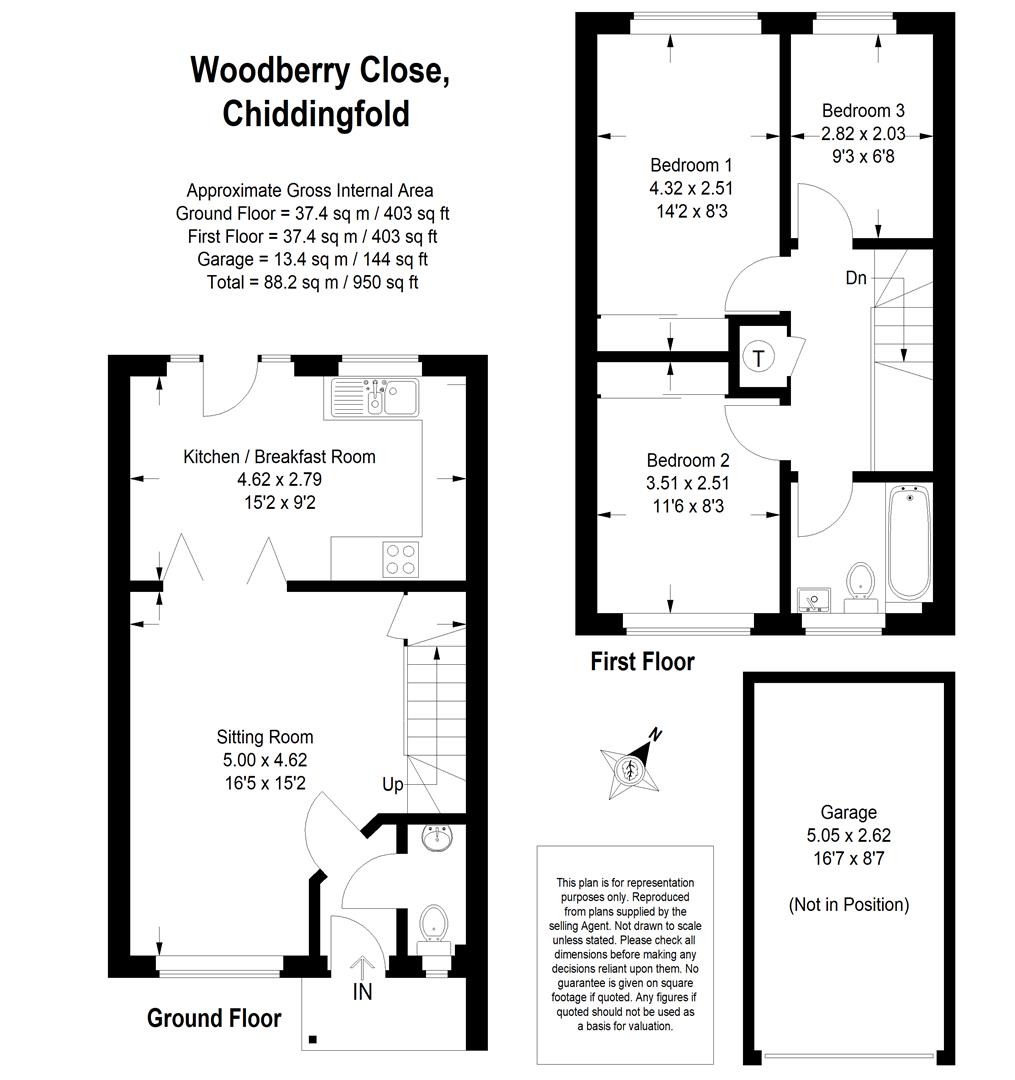 20, Woodberry Close, Chiddingfold floorplan