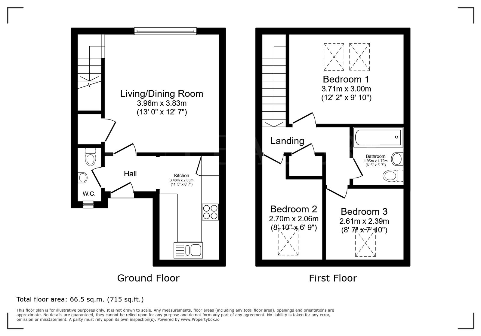 21, Fairview Close, Cheltenham floorplan