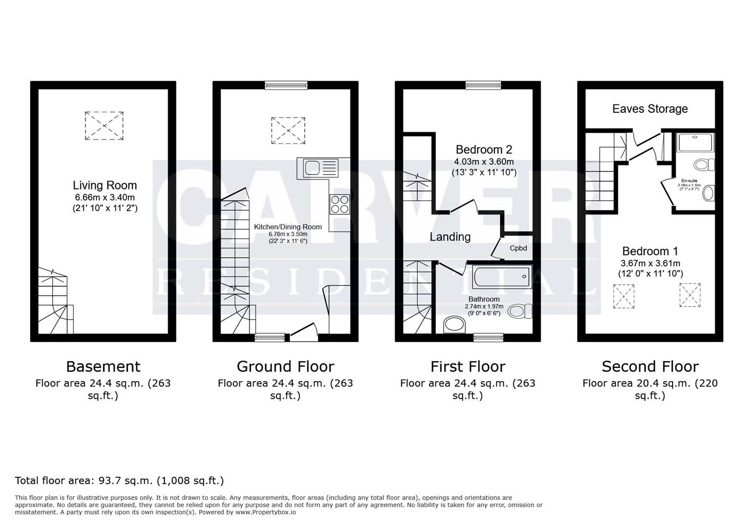 22, Chapel Street, Thirsk floorplan