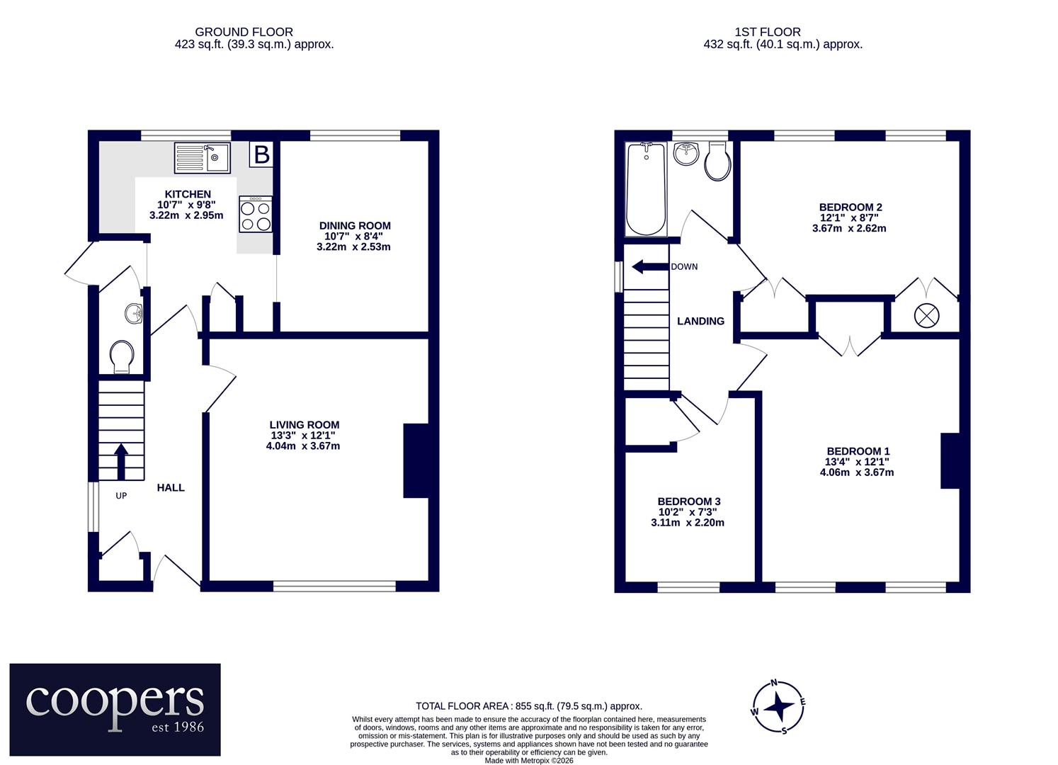 St. Paul Close, Uxbridge floorplan