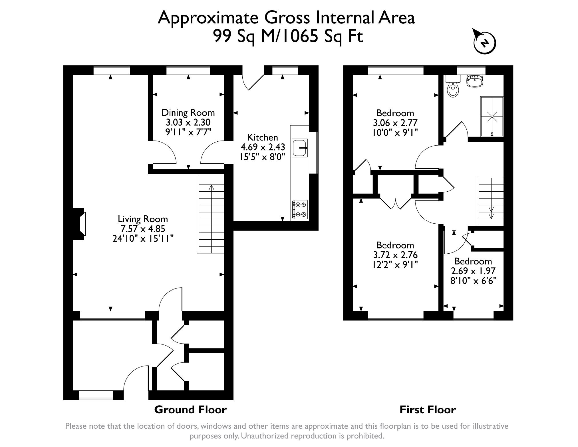 42, Maple Avenue, Bulwark, Chepstow floorplan